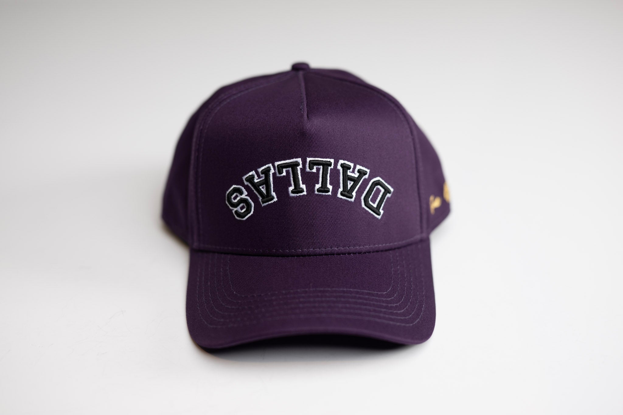 Precurved Dallas snapback - PURPLE