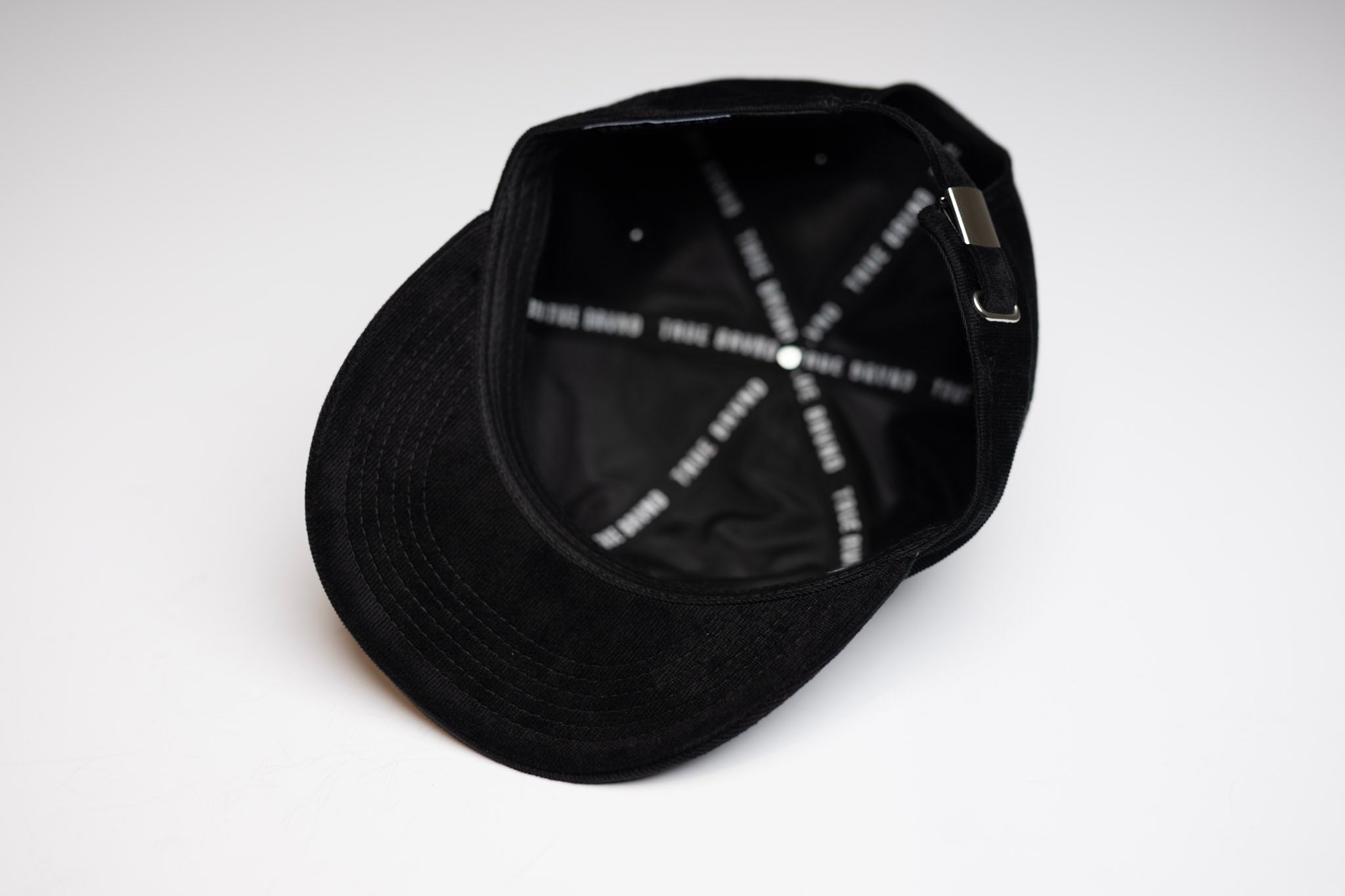 YOUTH Corduroy dad hat - BLACK