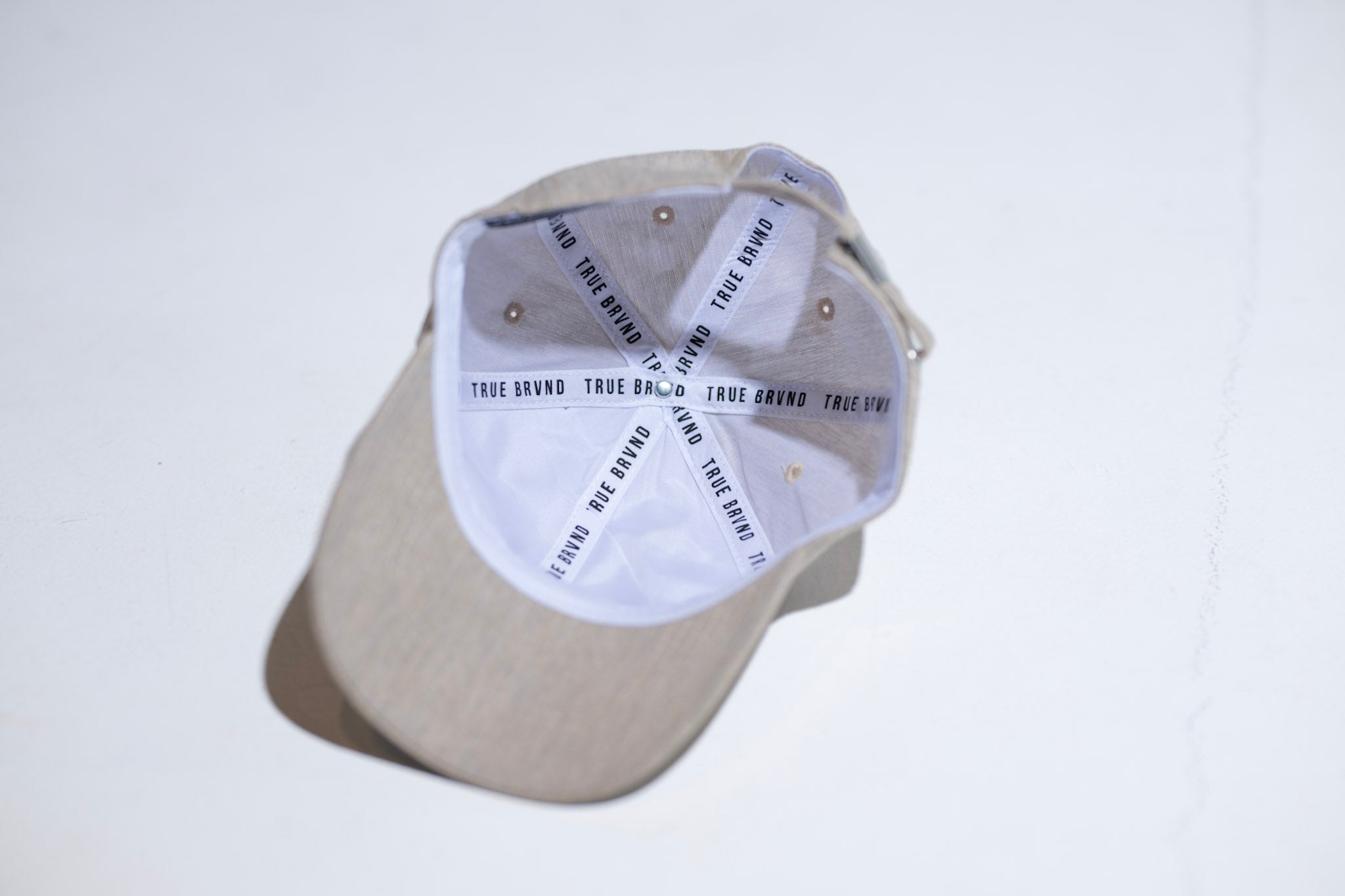 Denim Cotton Dad Hat - SAND HEATHER