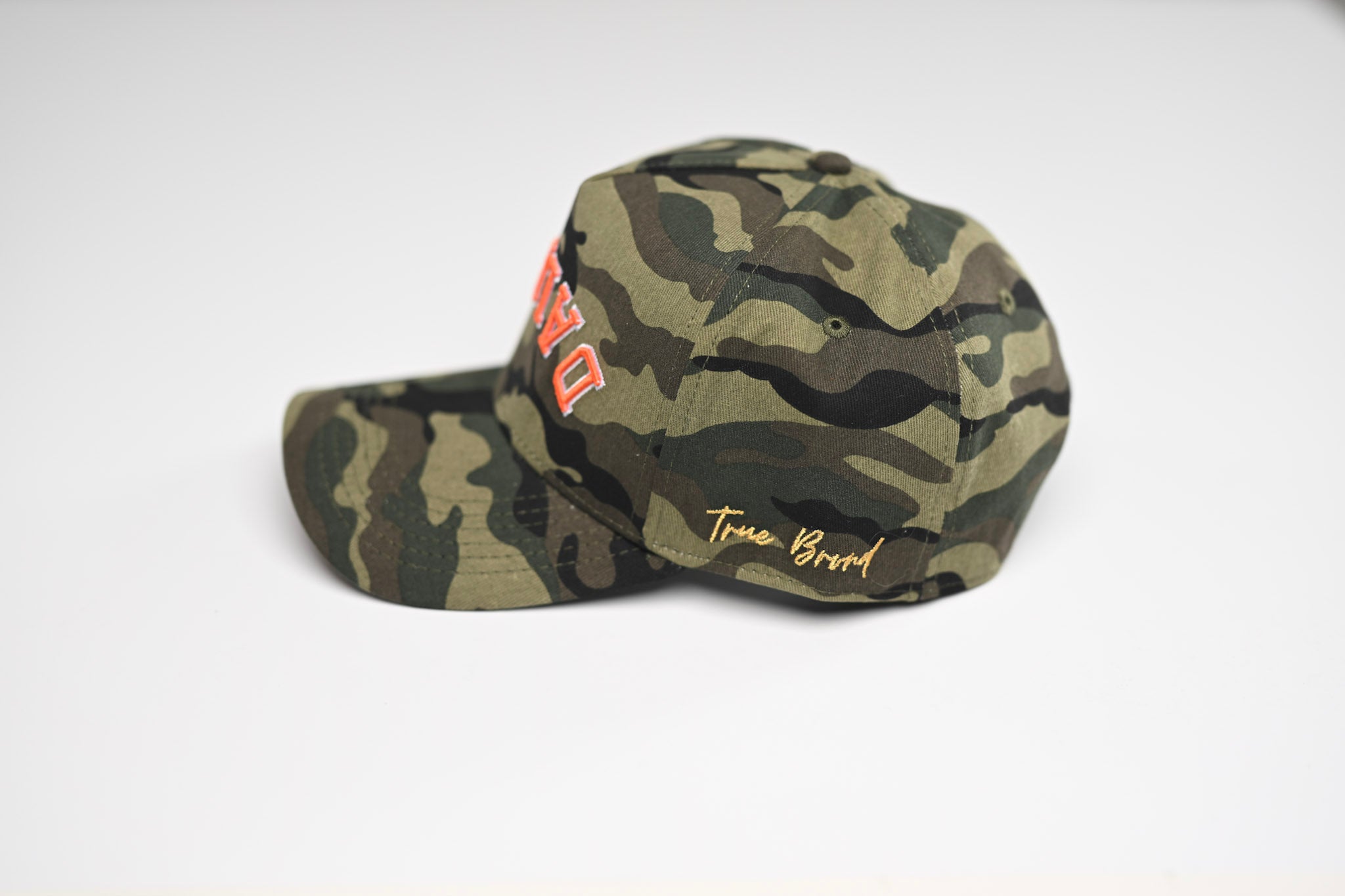 CAMO COLLECTION - WOODLAND w/ ORANGE