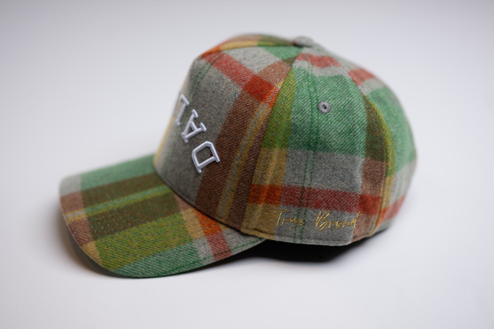 Melton Wool snapback - BREEZE GRID