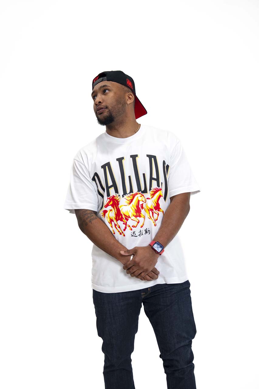 Year of the Horse Shirt (Dallas) - WHITE