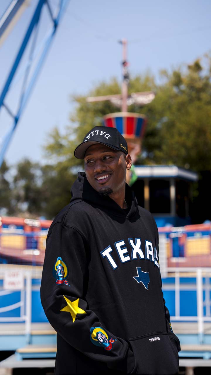 State Fair Hoodie (Big Tex) - BLACK