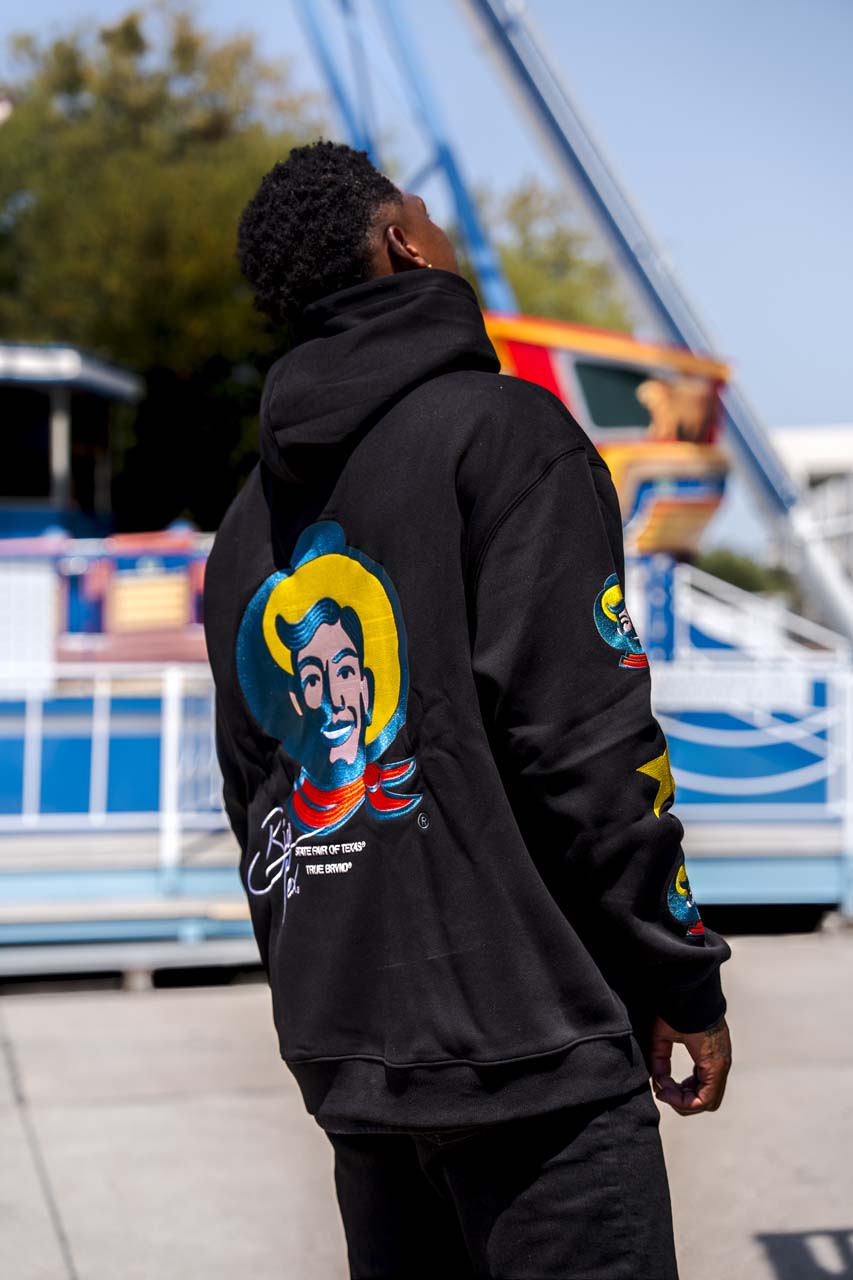 State Fair Hoodie (Big Tex) - BLACK