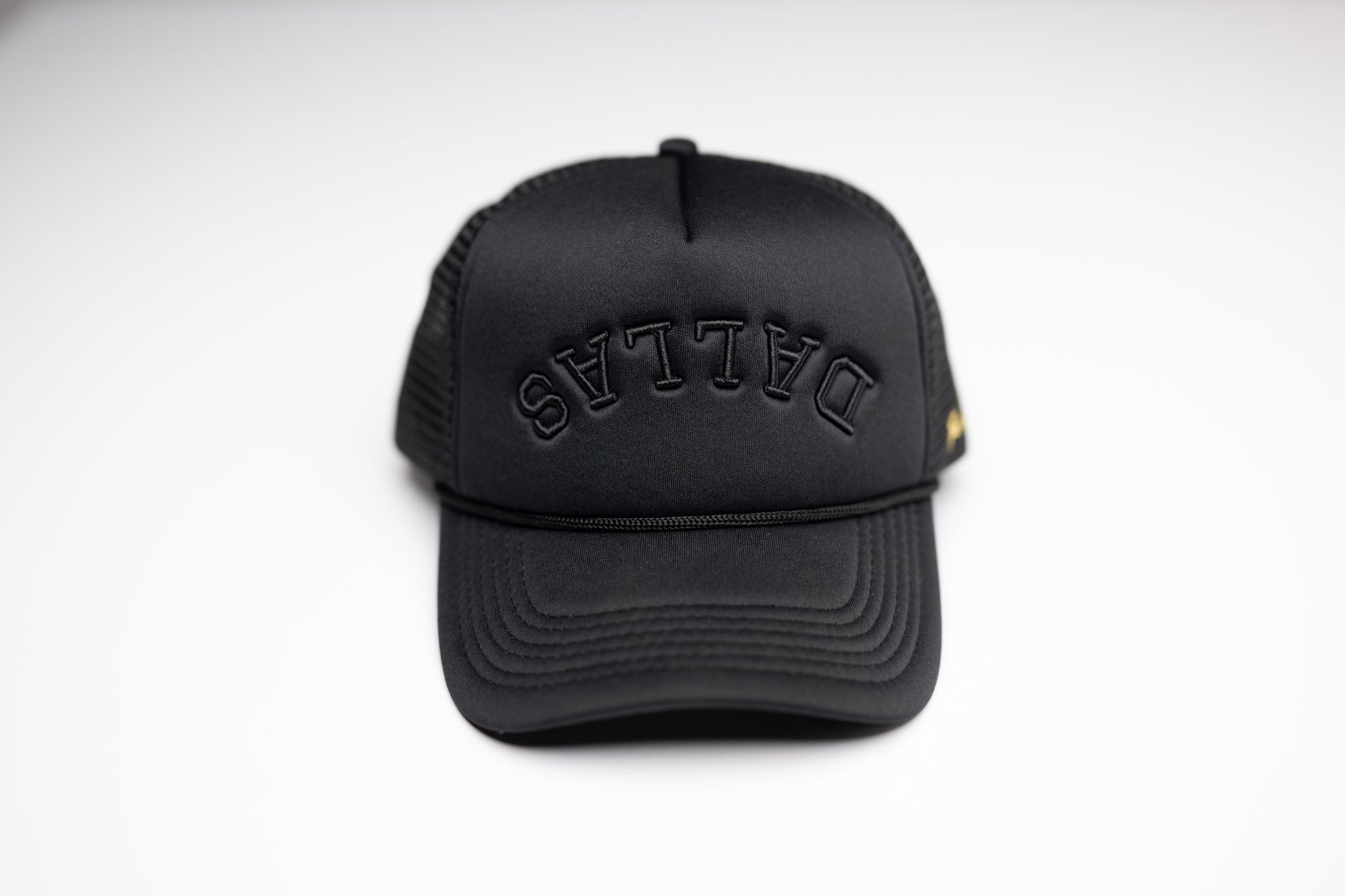 Trucker USD snapback - BLACK / BLACK