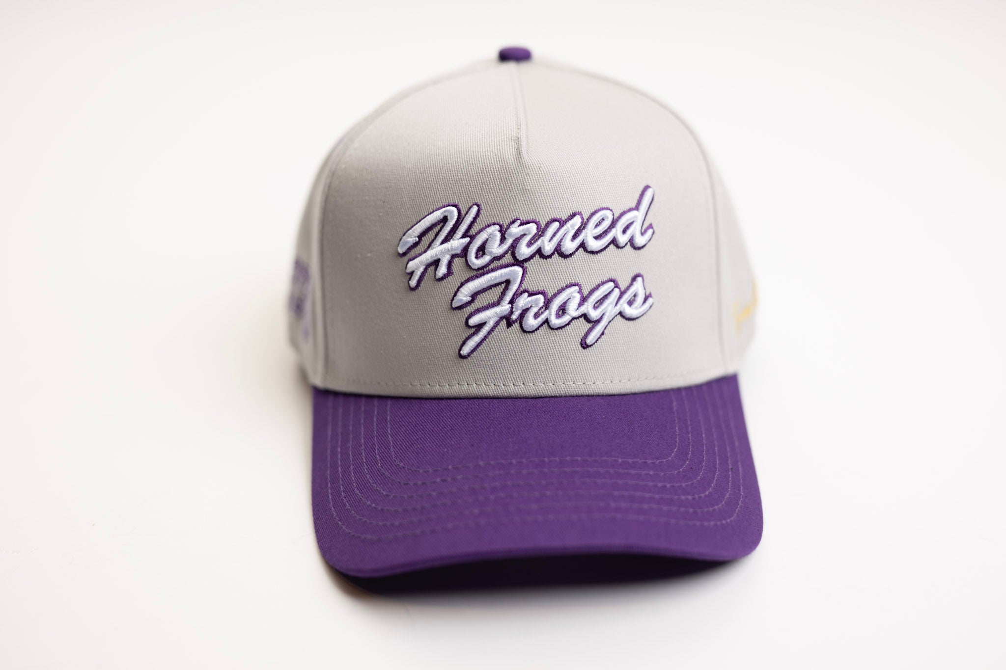 TCU x TRUE BRVND - PURPLE / GRAY SCRIPT