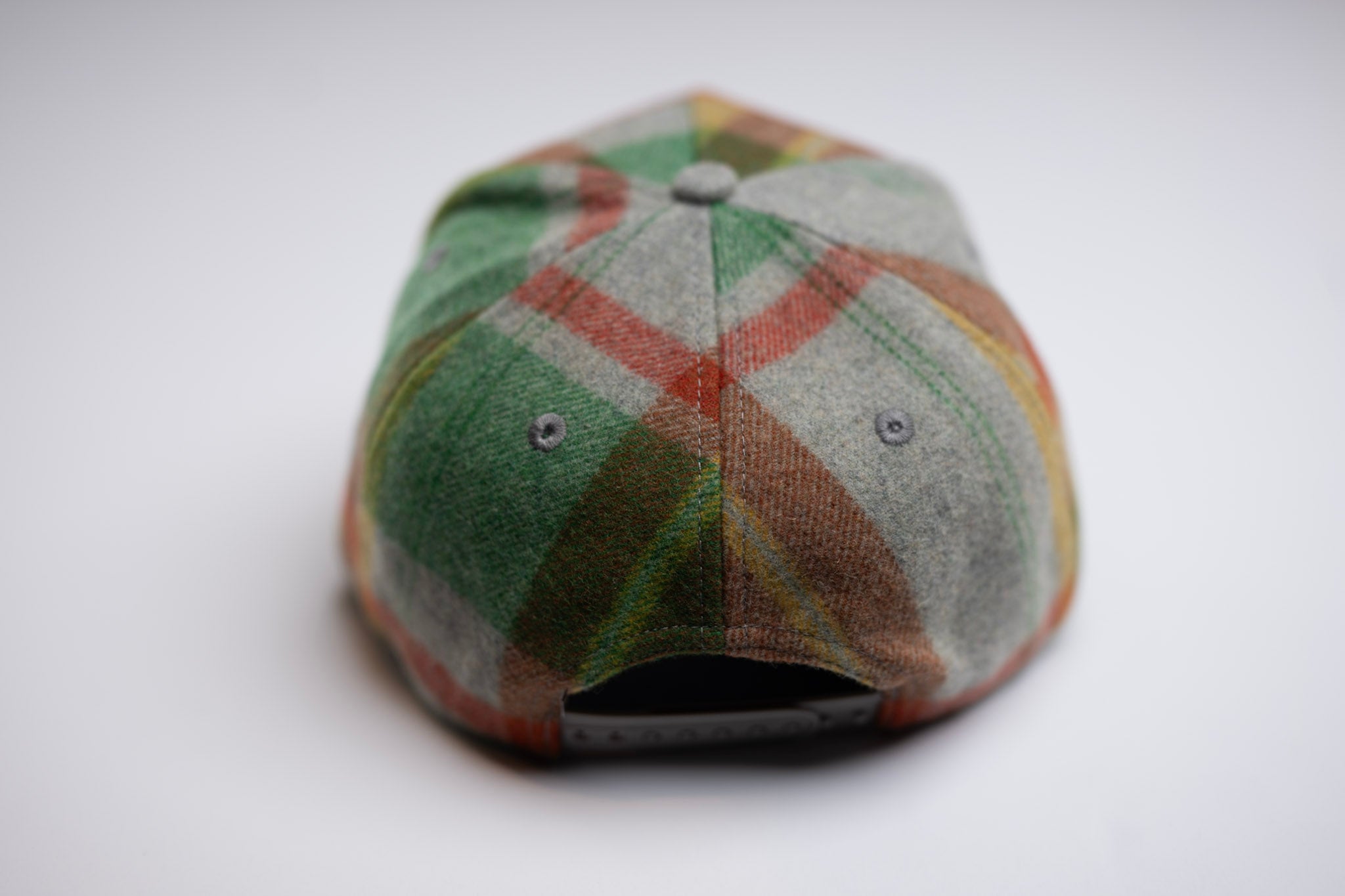 Melton Wool snapback - BREEZE GRID