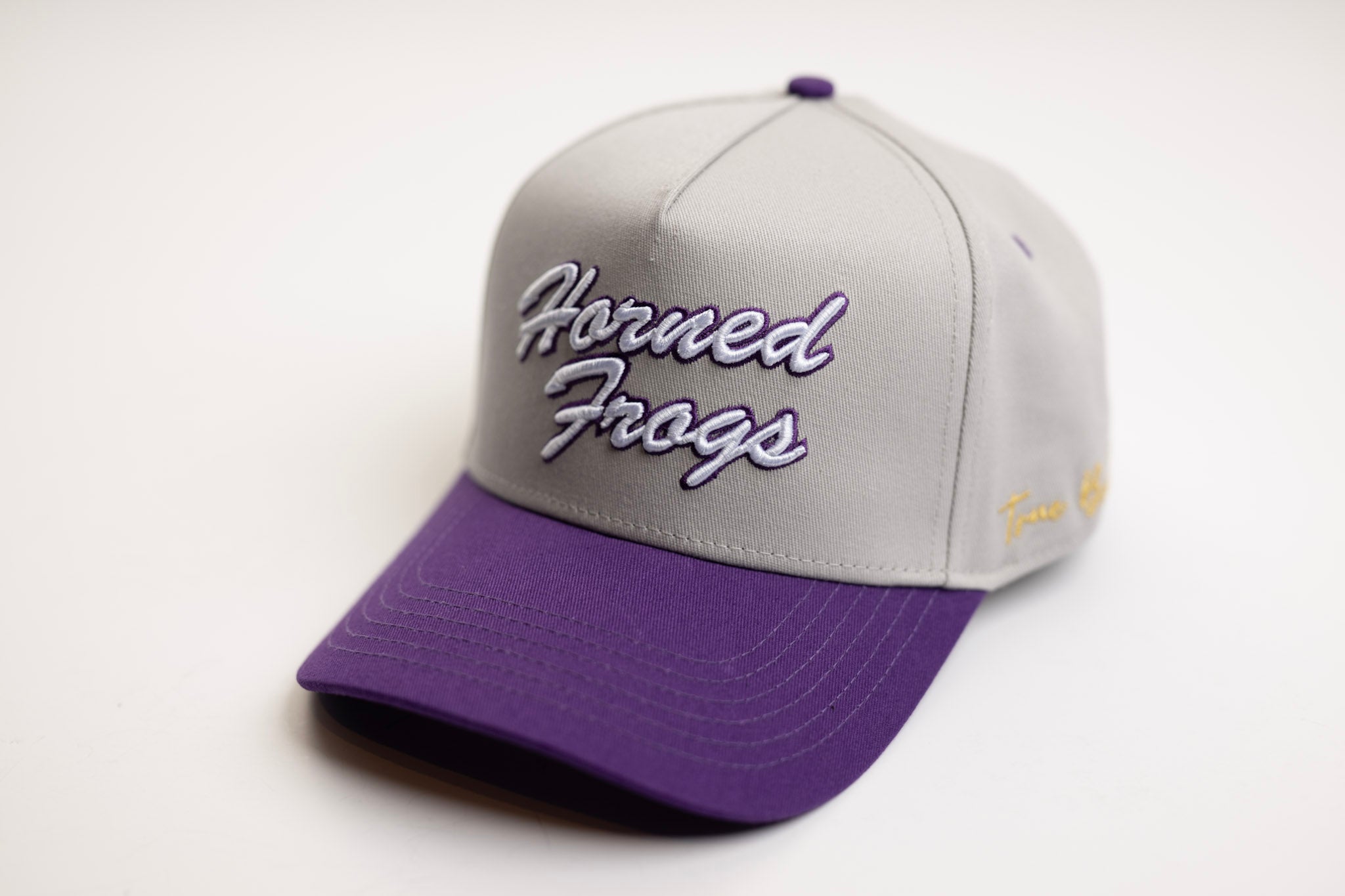 TCU x TRUE BRVND - PURPLE / GRAY SCRIPT