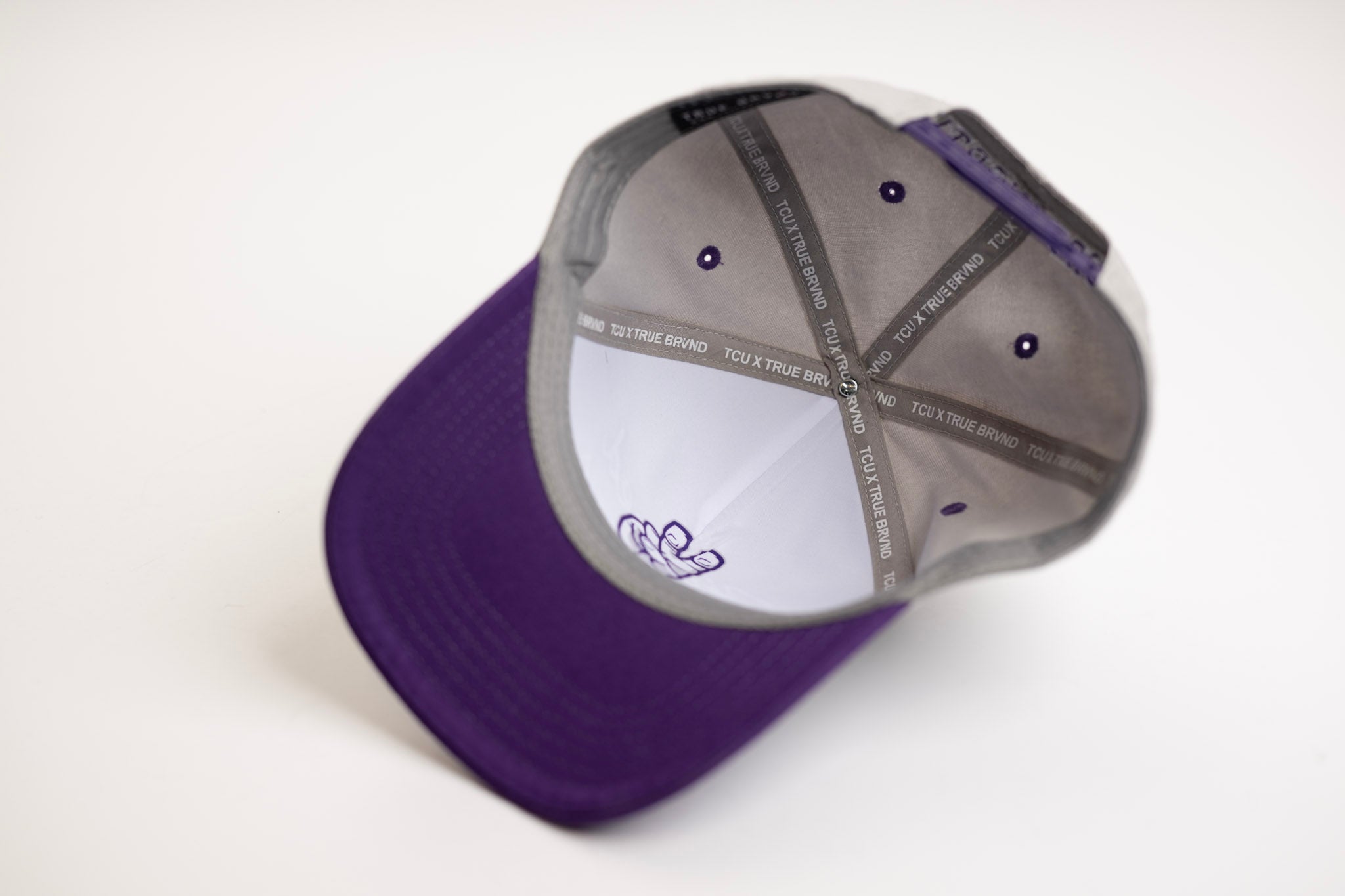 TCU x TRUE BRVND - PURPLE / GRAY SCRIPT