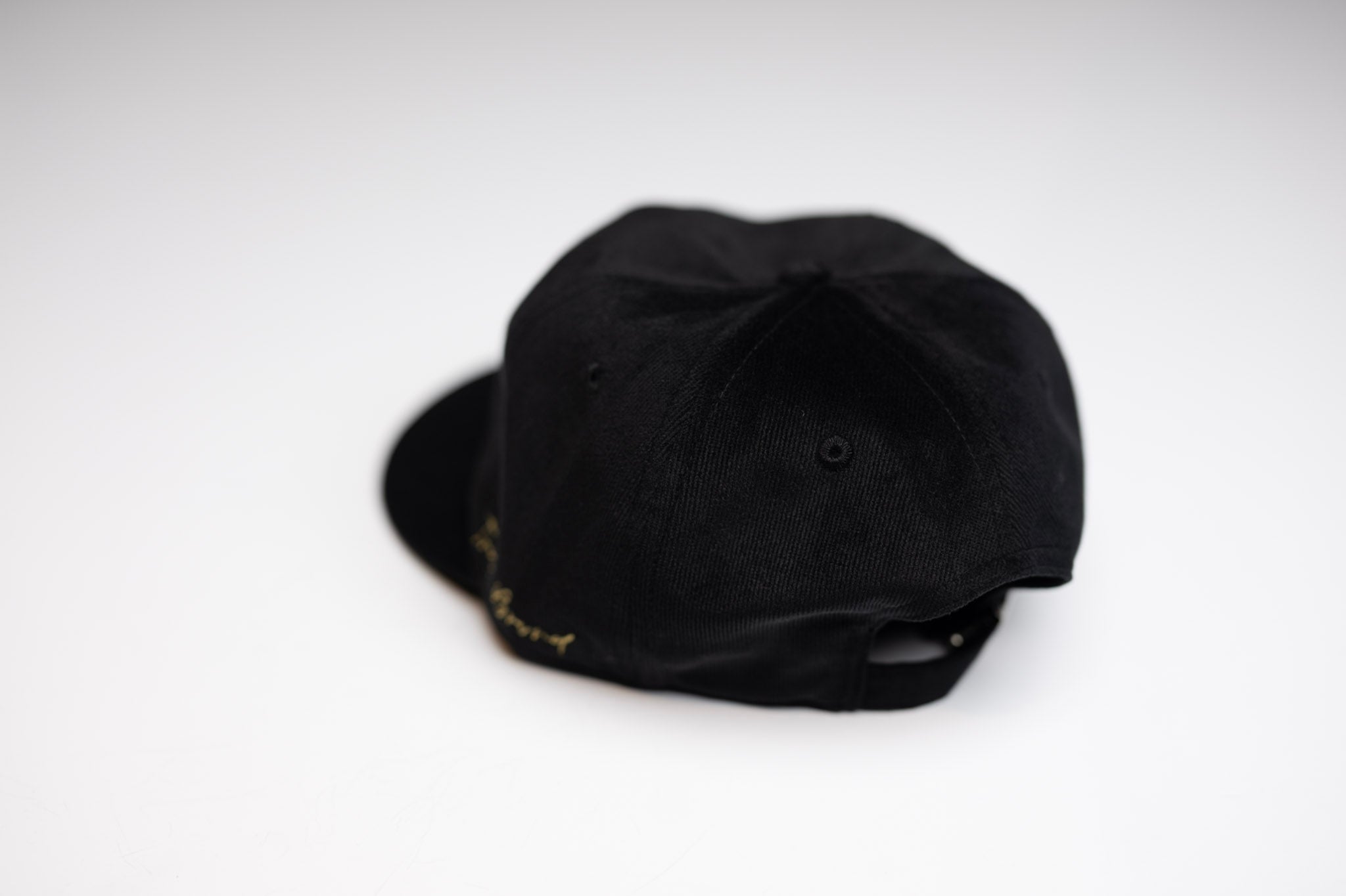YOUTH Corduroy dad hat - BLACK
