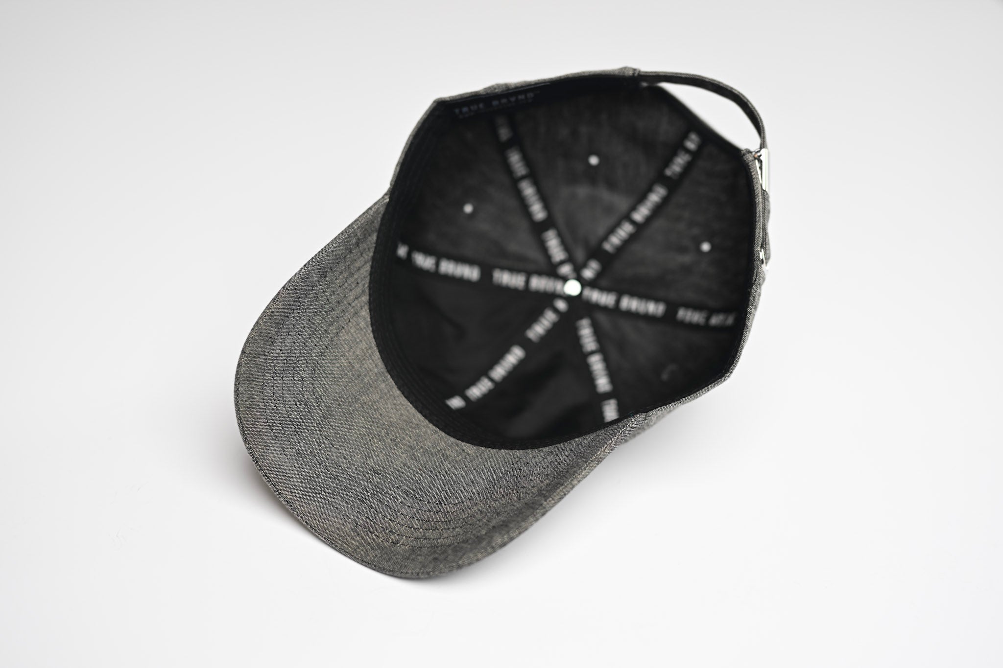 Denim Cotton Dad Hat - BLACK HEATHER
