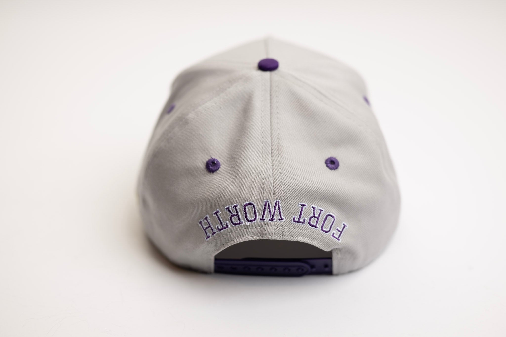 TCU x TRUE BRVND - PURPLE / GRAY SCRIPT