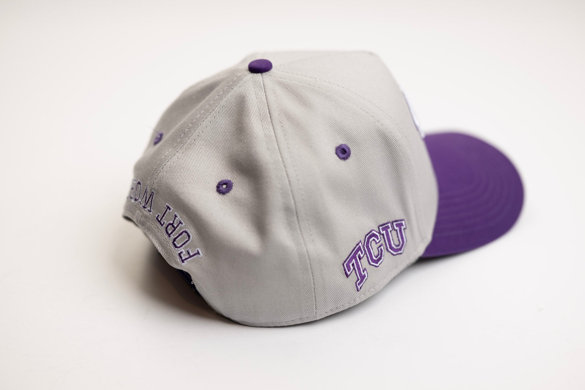 TCU x TRUE BRVND - PURPLE / GRAY SCRIPT