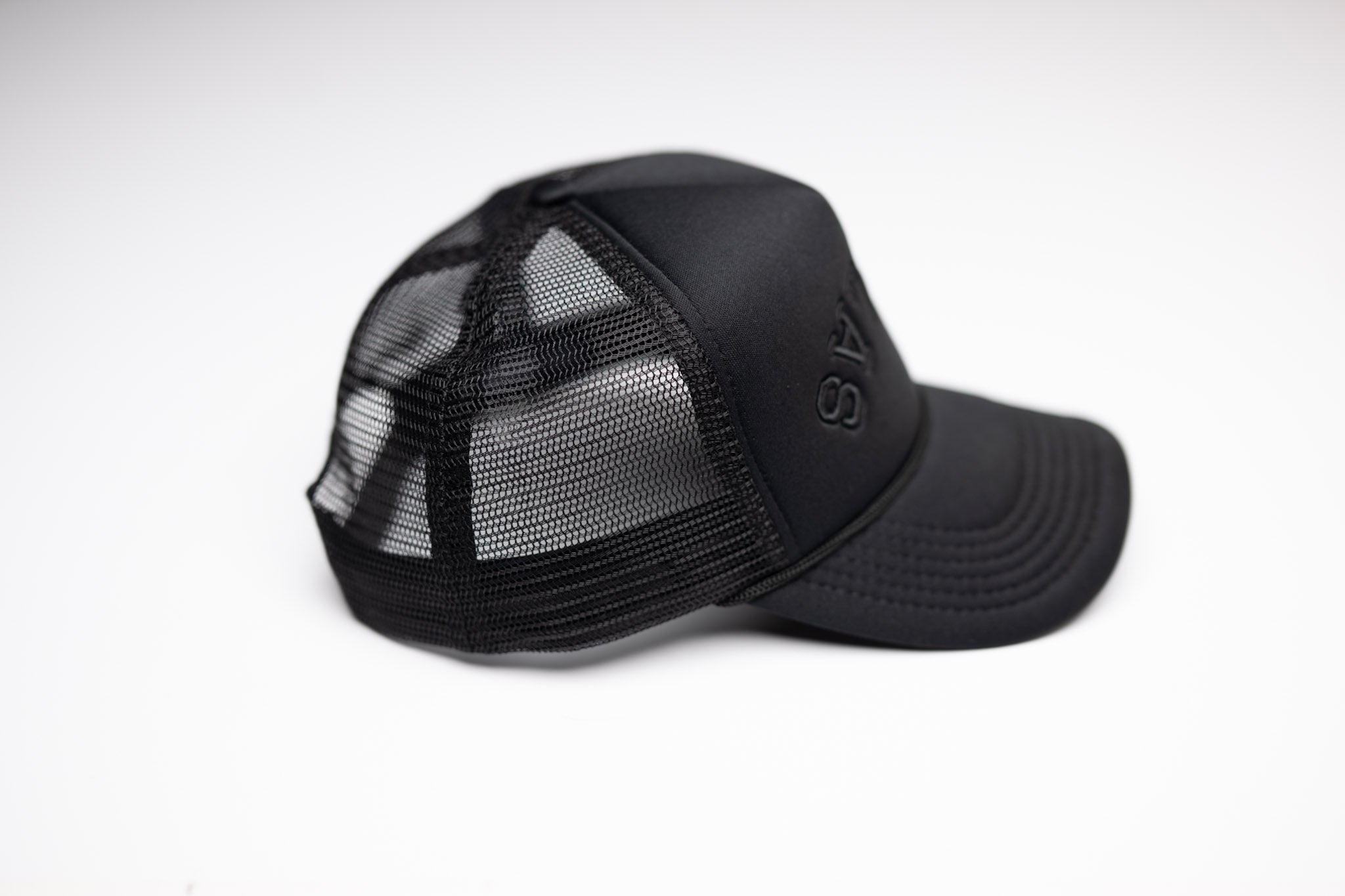 Trucker USD snapback - BLACK / BLACK