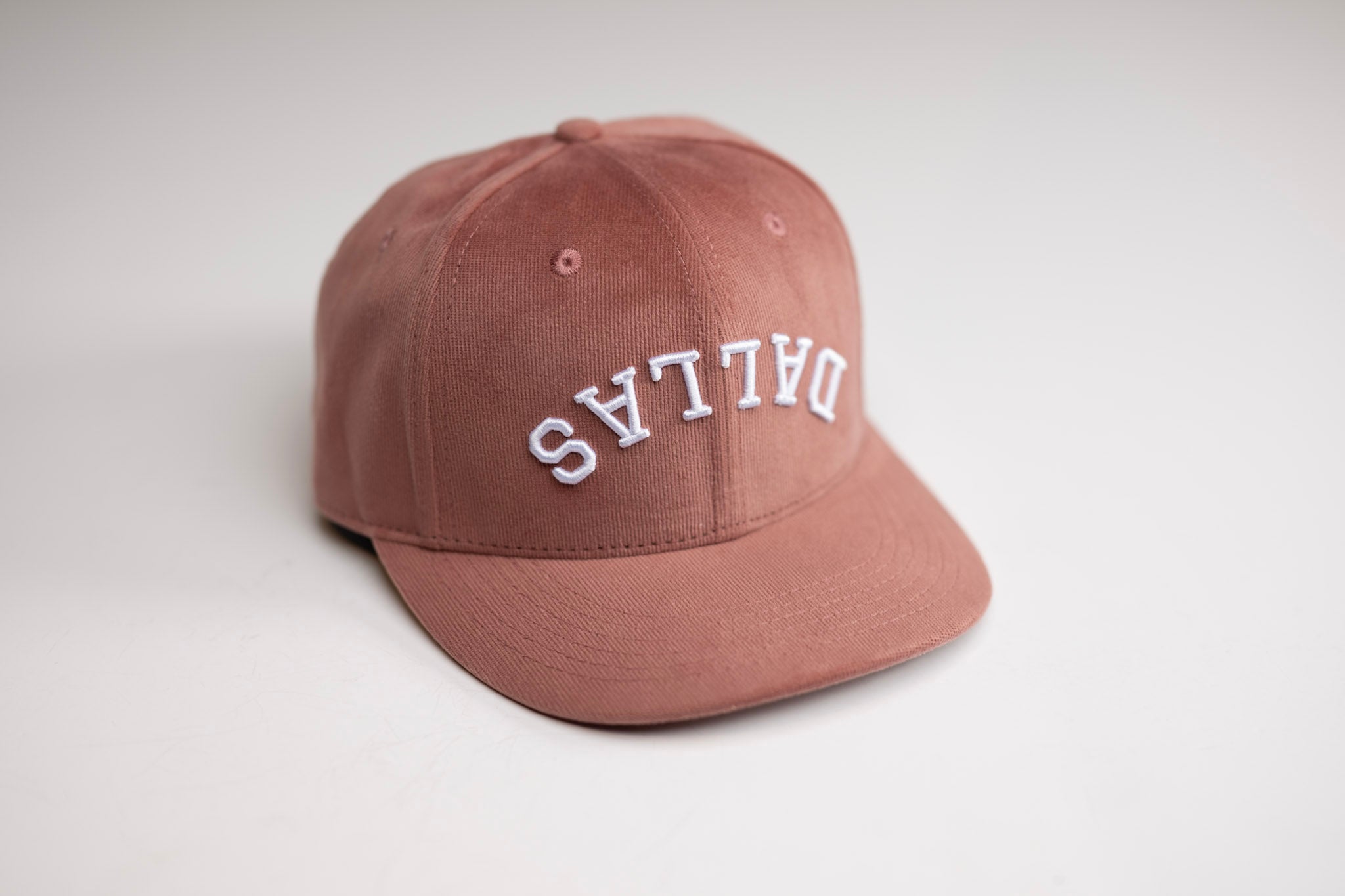 Corduroy 6 panel - DUSTY ROSE