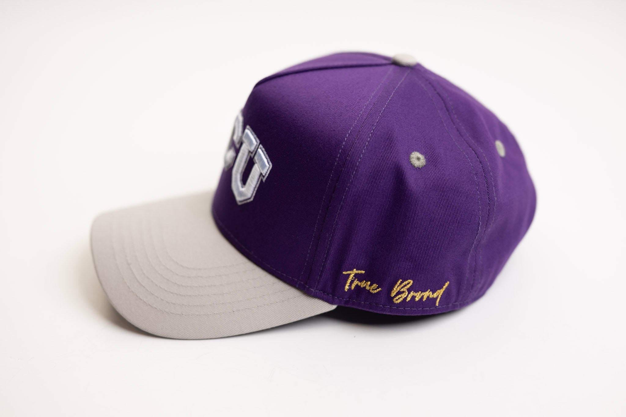 TCU x TRUE BRVND - GRAY / PURPLE CLASSIC