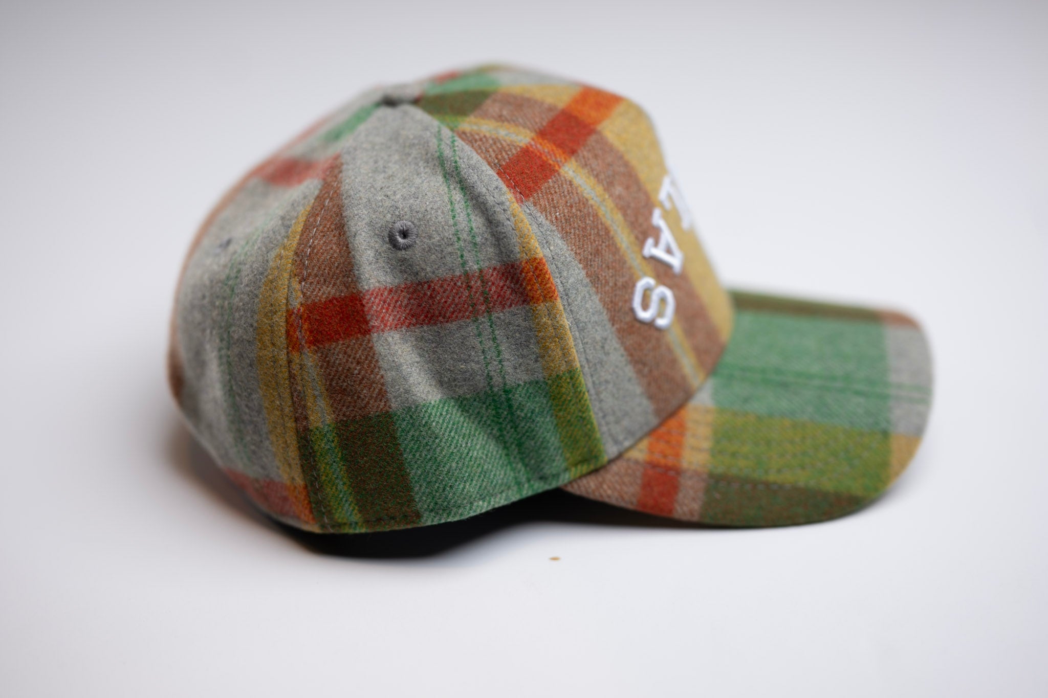 Melton Wool snapback - BREEZE GRID