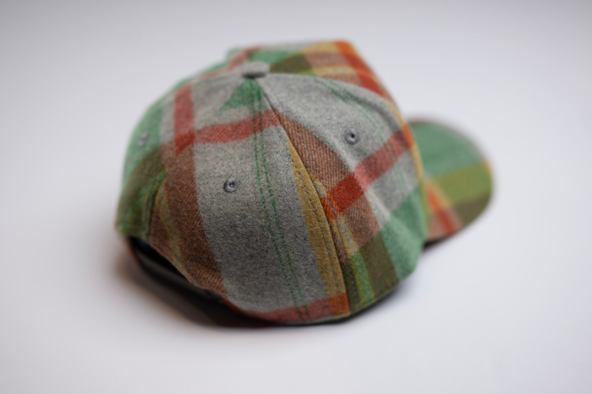 Melton Wool snapback - BREEZE GRID