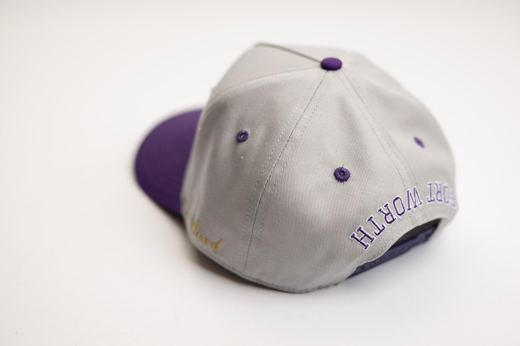 TCU x TRUE BRVND - PURPLE / GRAY SCRIPT