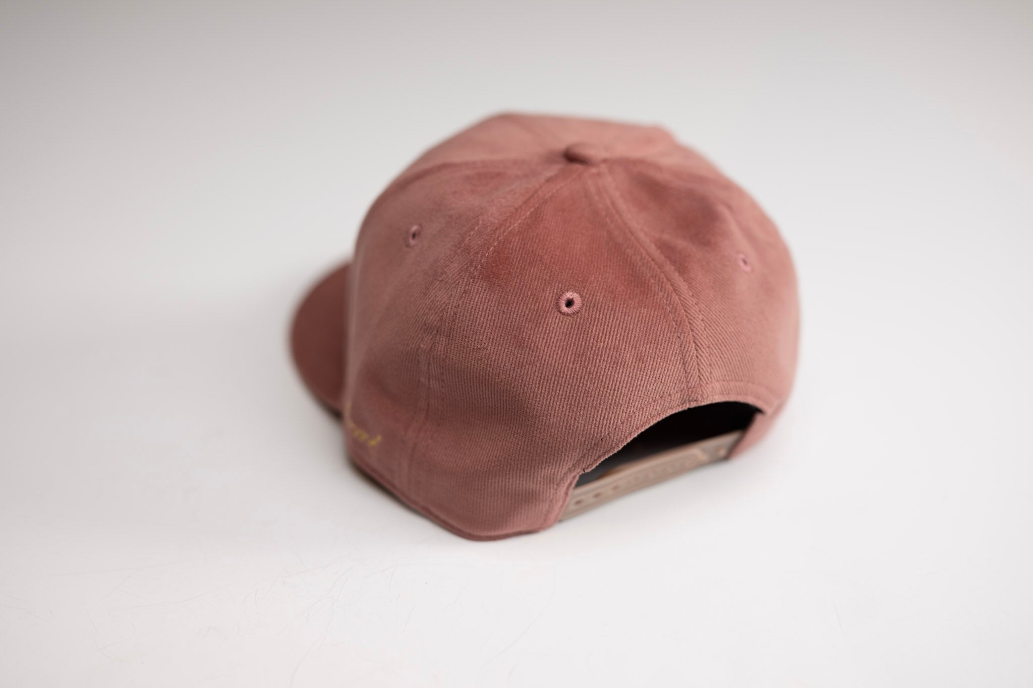Corduroy 6 panel - DUSTY ROSE