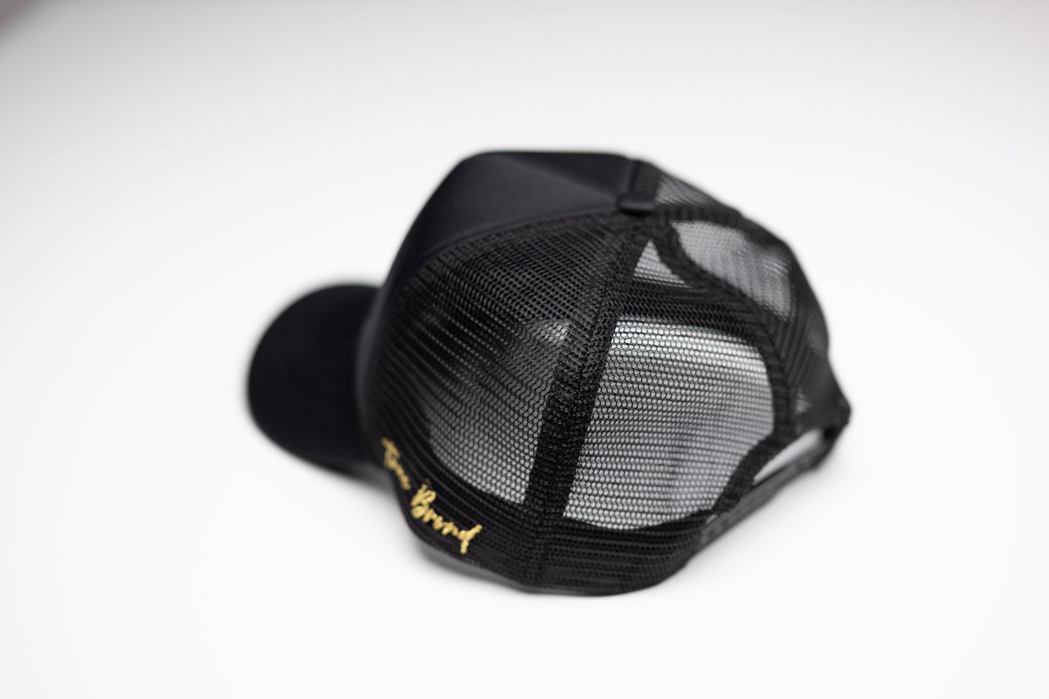 Trucker USD snapback - BLACK / BLACK