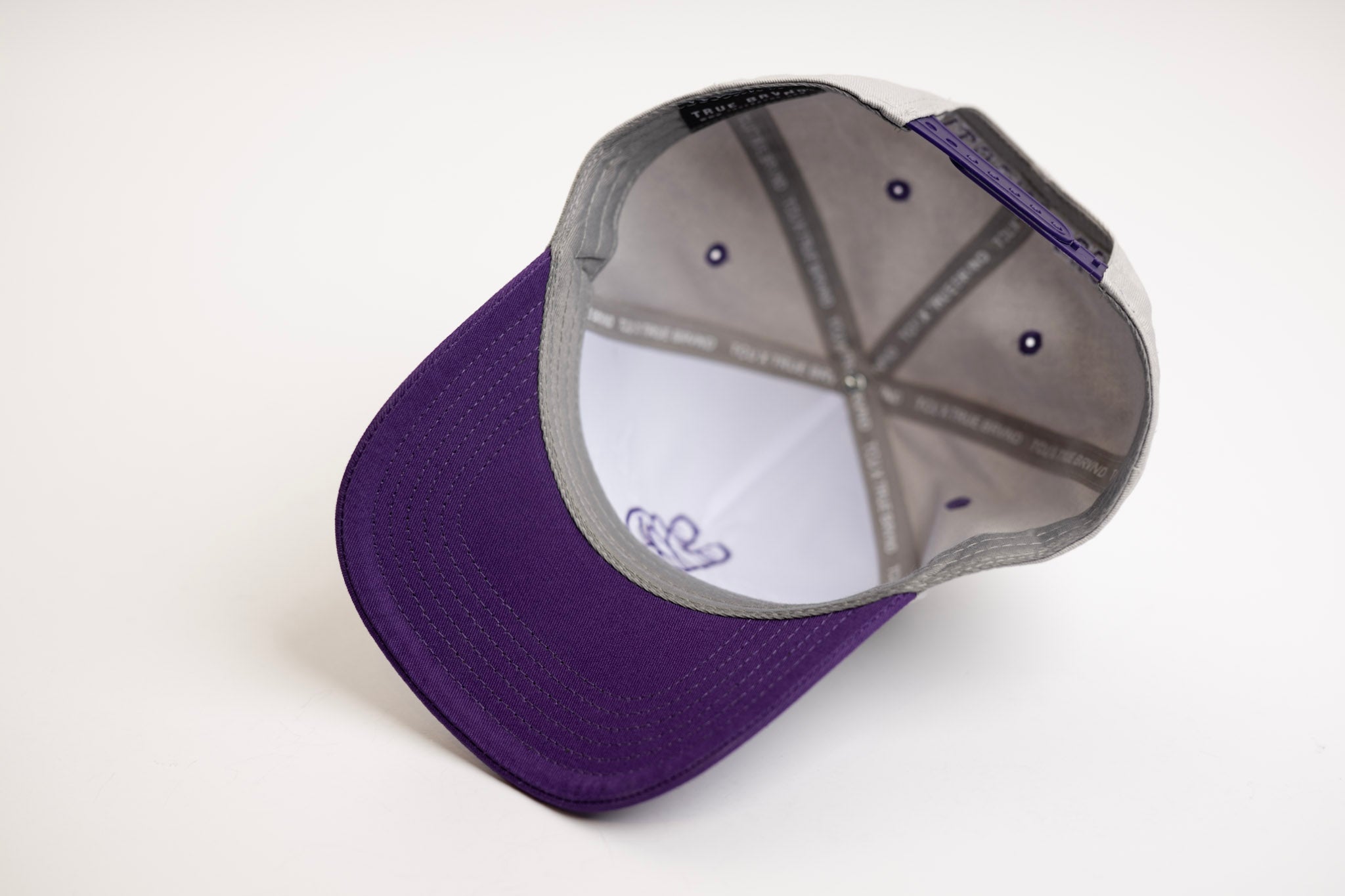 TCU x TRUE BRVND - PURPLE / GRAY SCRIPT