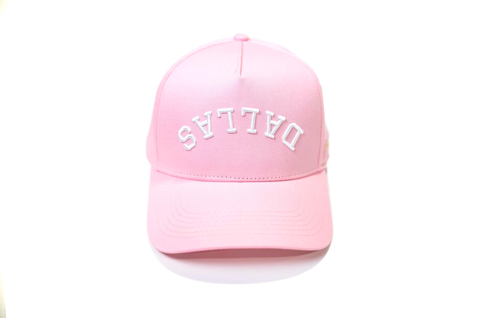 Upside Down Dallas Snapback - PINK
