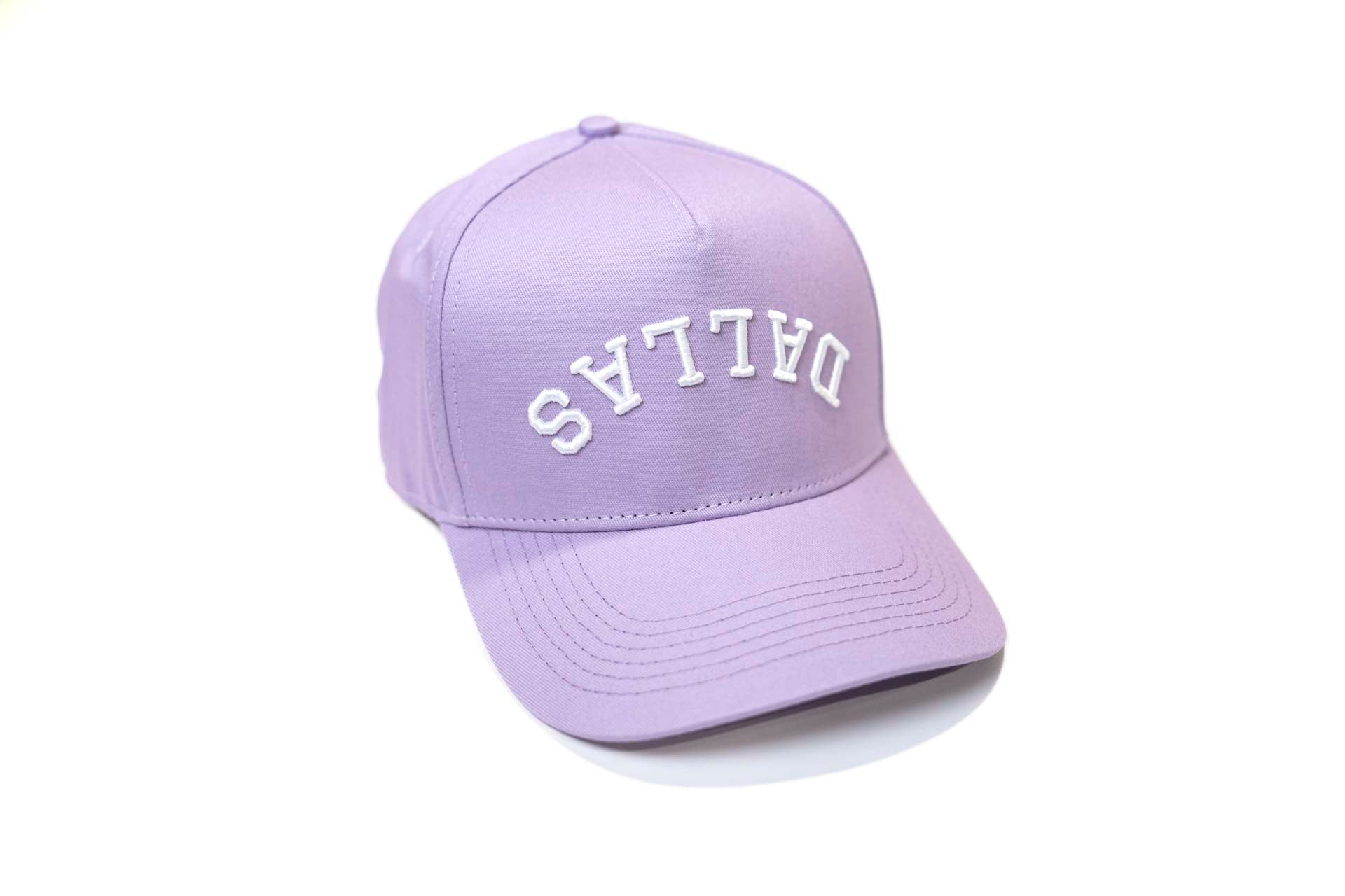 Upside Down Dallas Snapback - LAVENDER