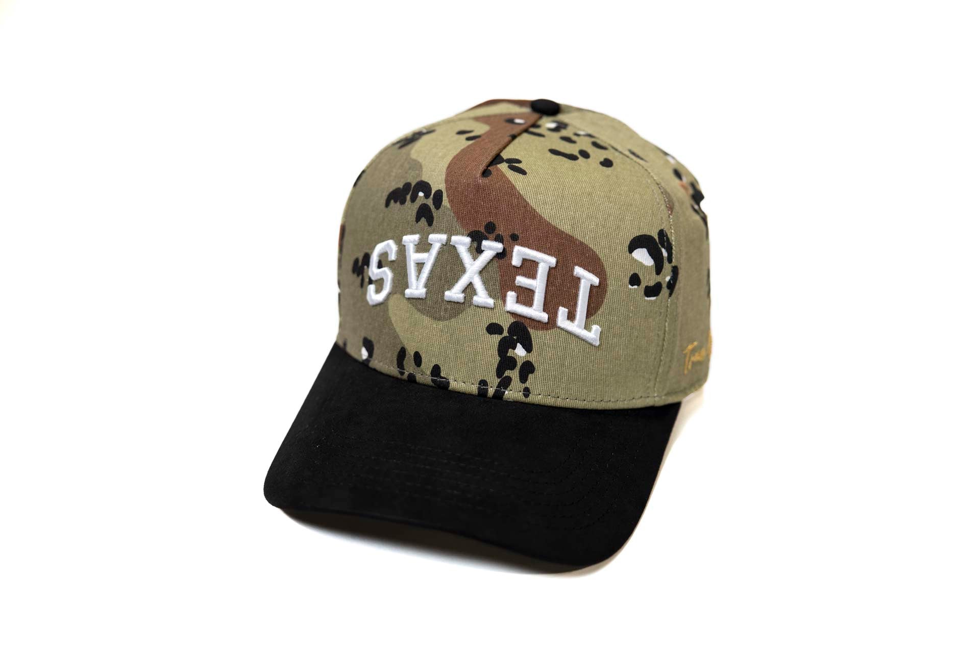 VINTAGE CAMO UPSIDE DOWN TEXAS - BLACK / CAMO