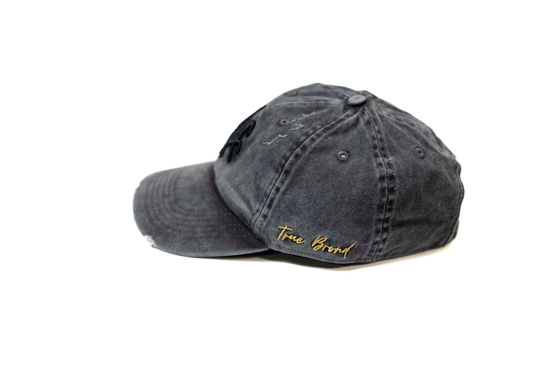 Pegasus Denim Dad Hat - BLACK HEATHER