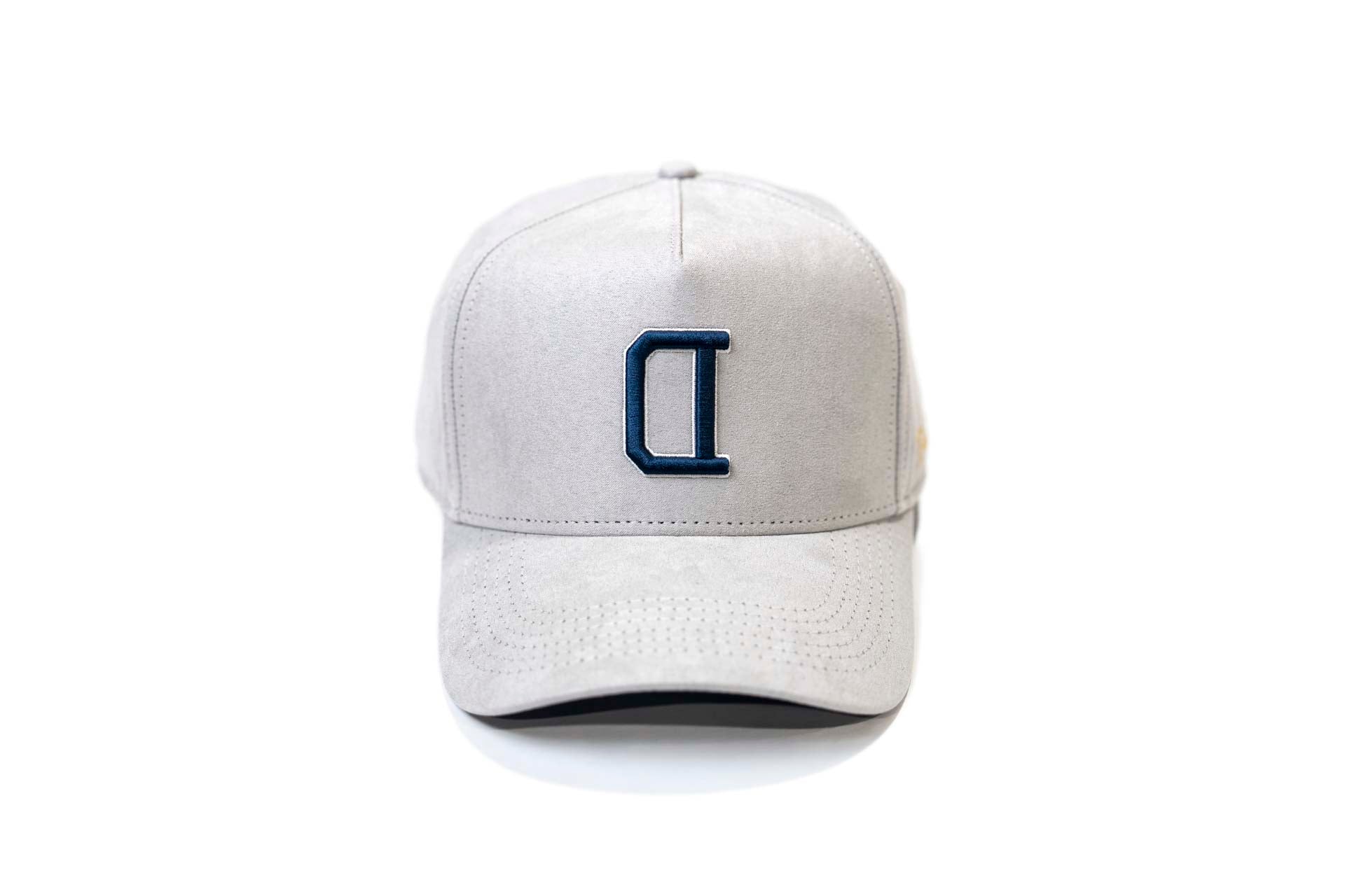 SUEDE V2 Precurved snapback - GRAY