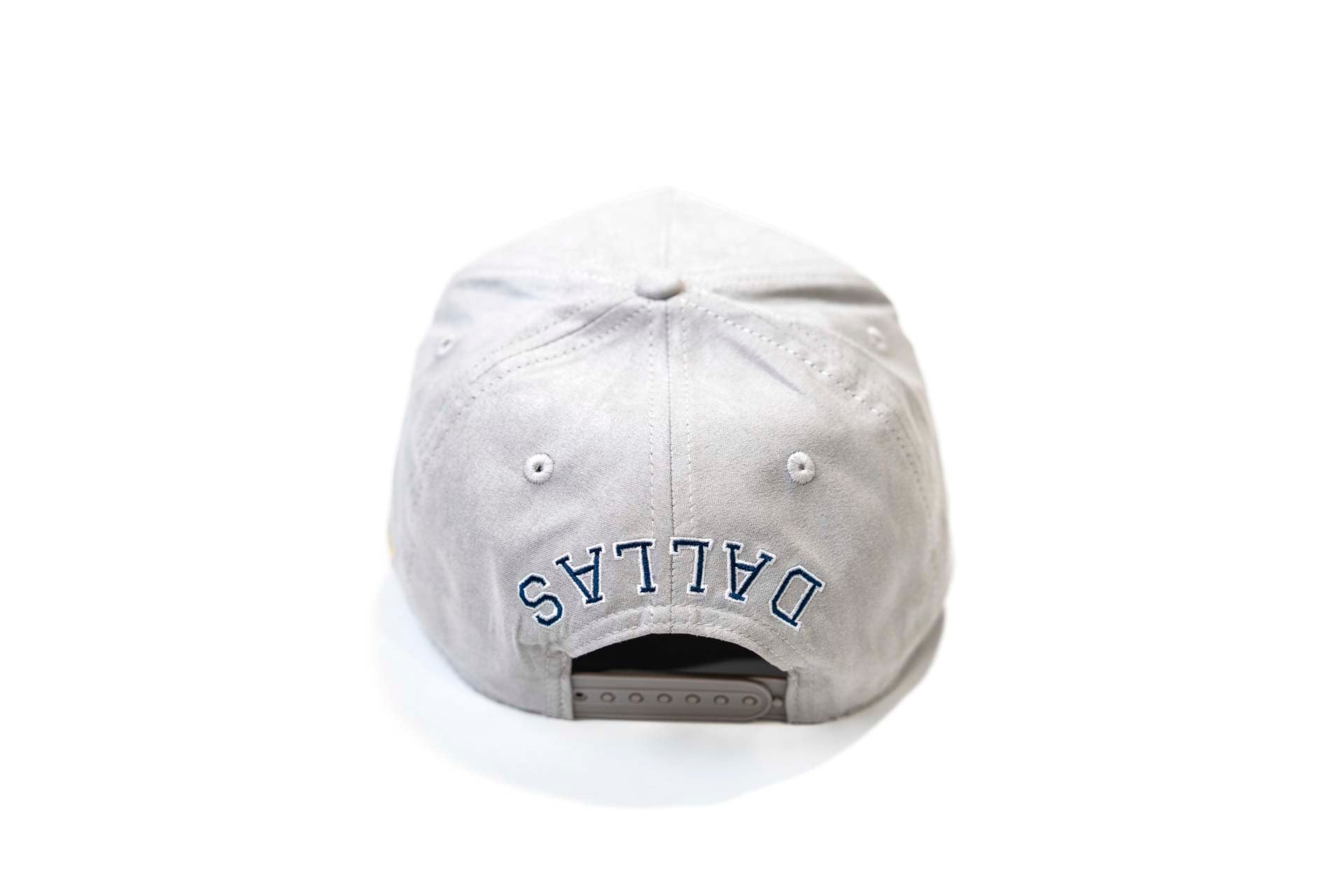 SUEDE V2 Precurved snapback - GRAY