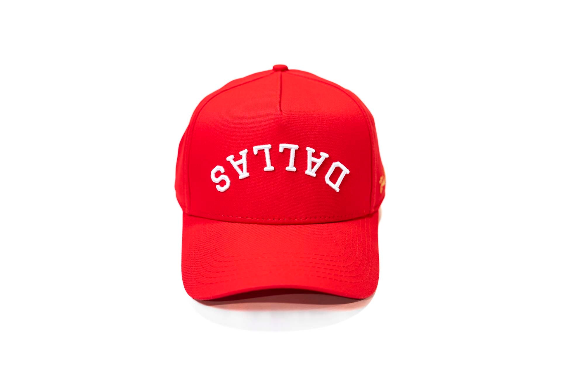 LC - Precurved Dallas snapback - RED