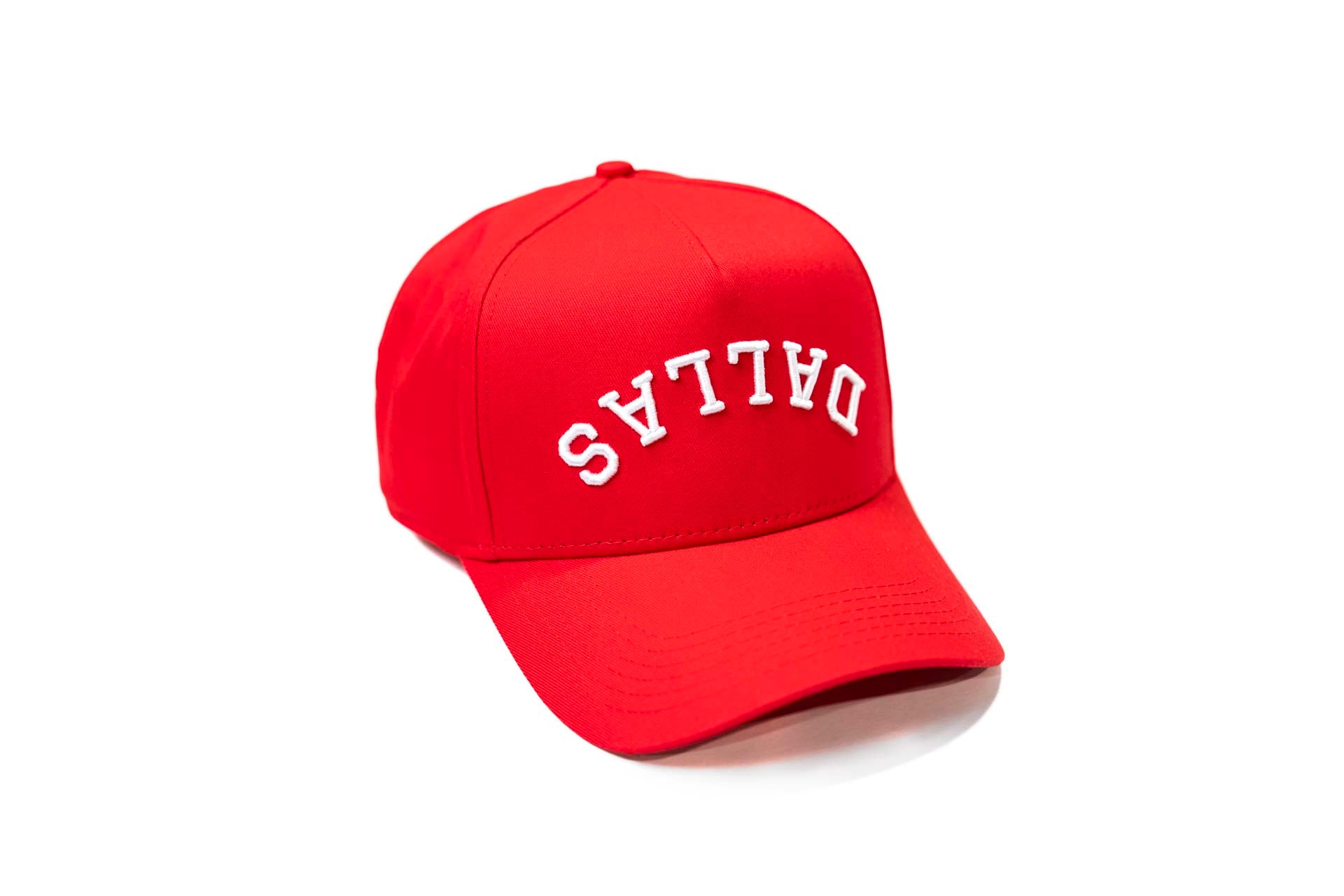 LC - Precurved Dallas snapback - RED