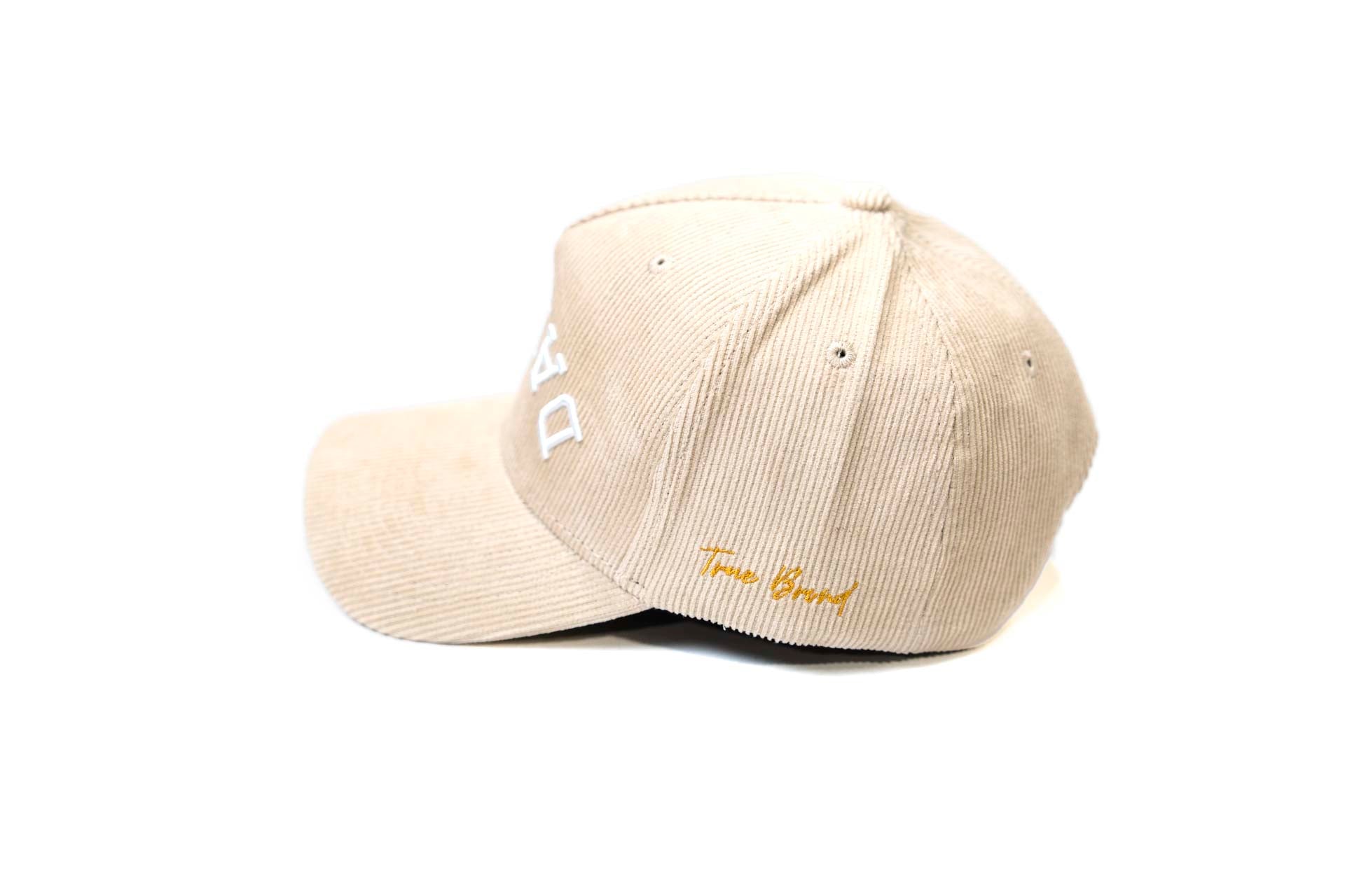 LC - Corduroy USD snapback - SAND