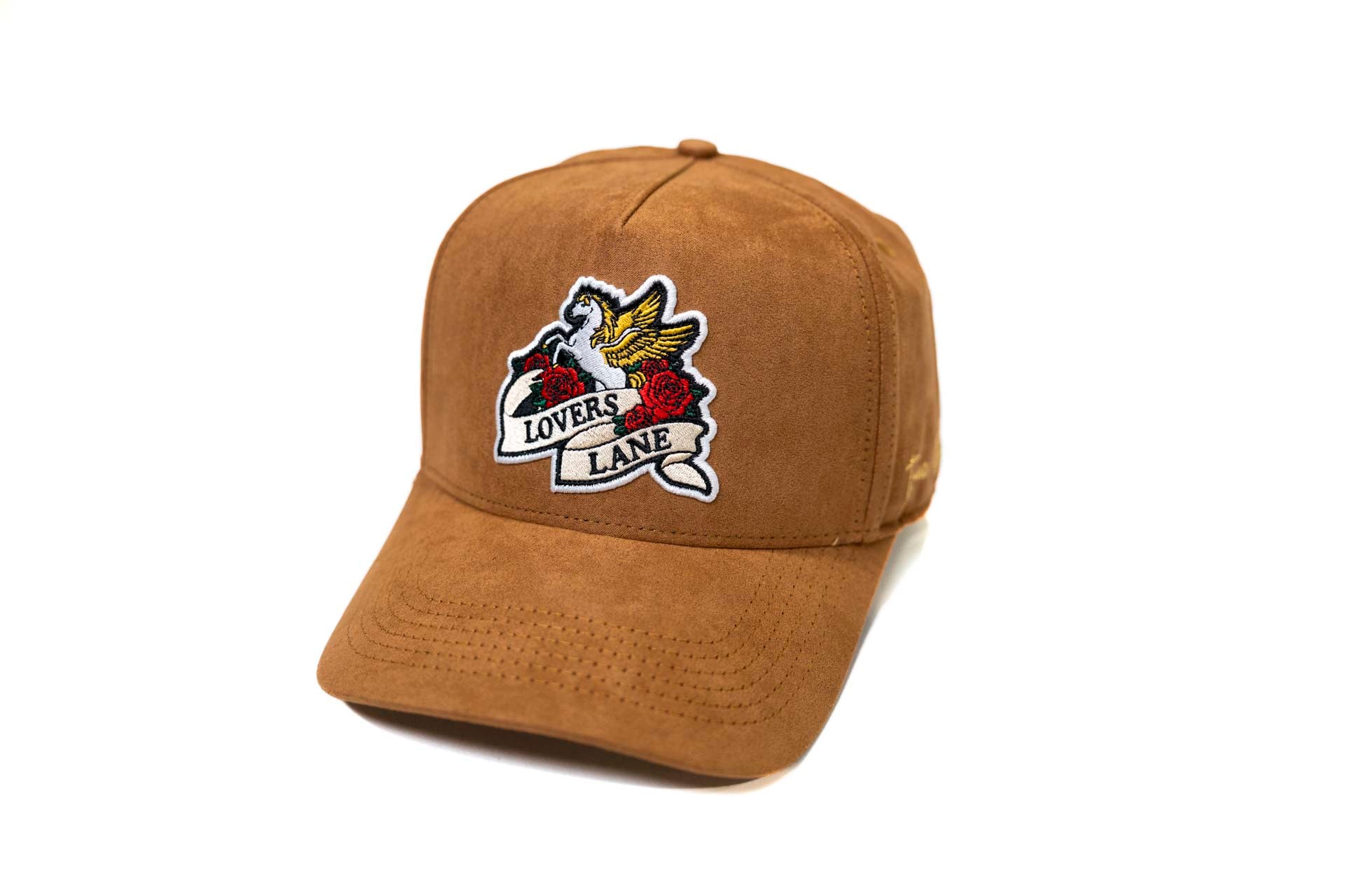 Pegasus "Lovers Lane" Suede Snapback - BROWN
