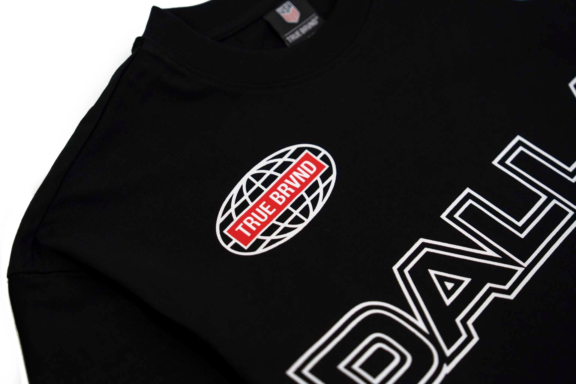 True Brvnd™ x USMNT - Dallas (BLACK) (Long Sleeve)