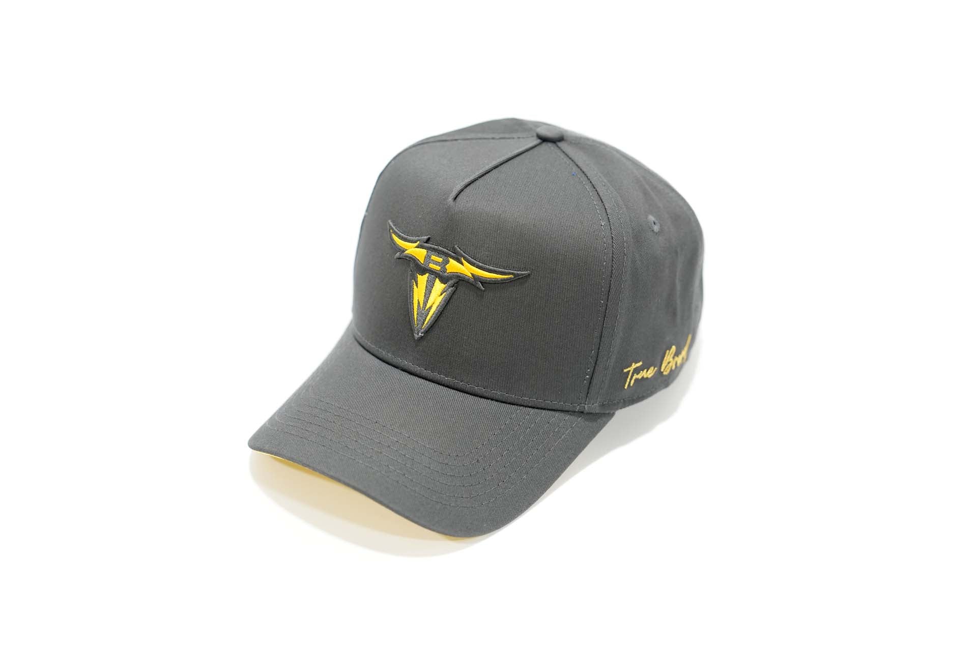 UFL® x True Brvnd™ (Brahmas) - CHARCOAL (yellow)