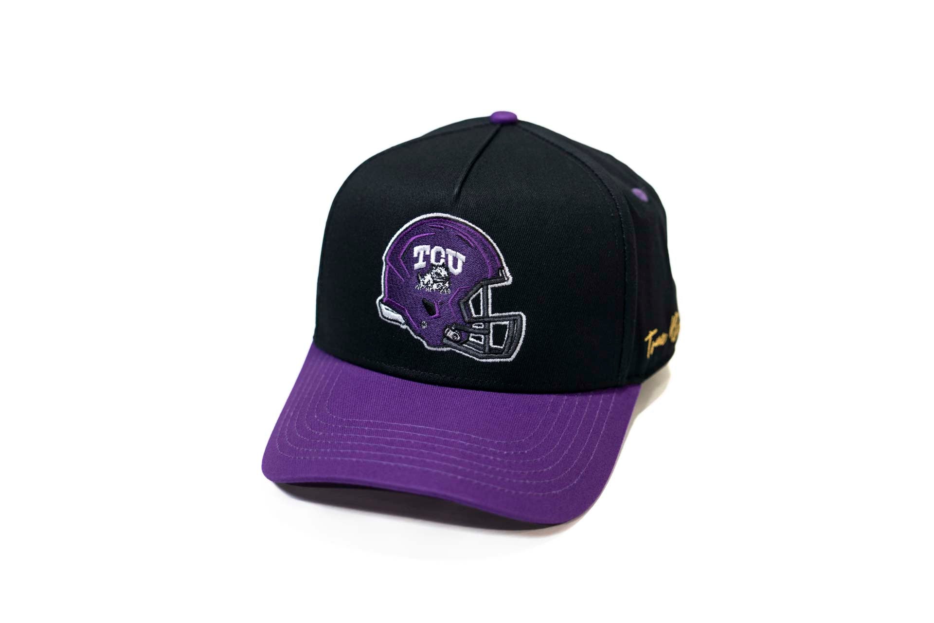 TCU x TRUE BRVND - PURPLE / BLACK HELMET