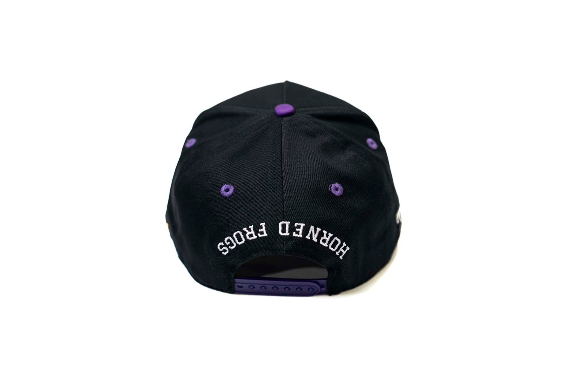 TCU x TRUE BRVND - PURPLE / BLACK HELMET