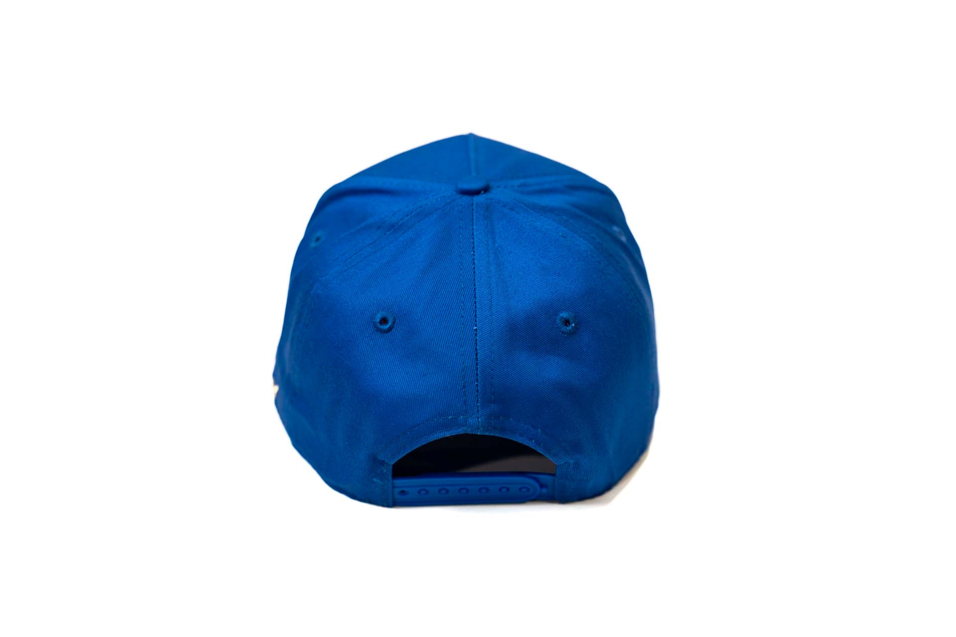 Precurved Dallas snapback - ROYAL w/ Red outline