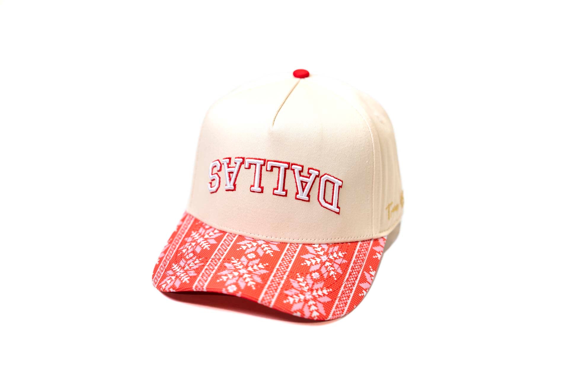 XMAS " SWEATER " - RED / OFFWHITE