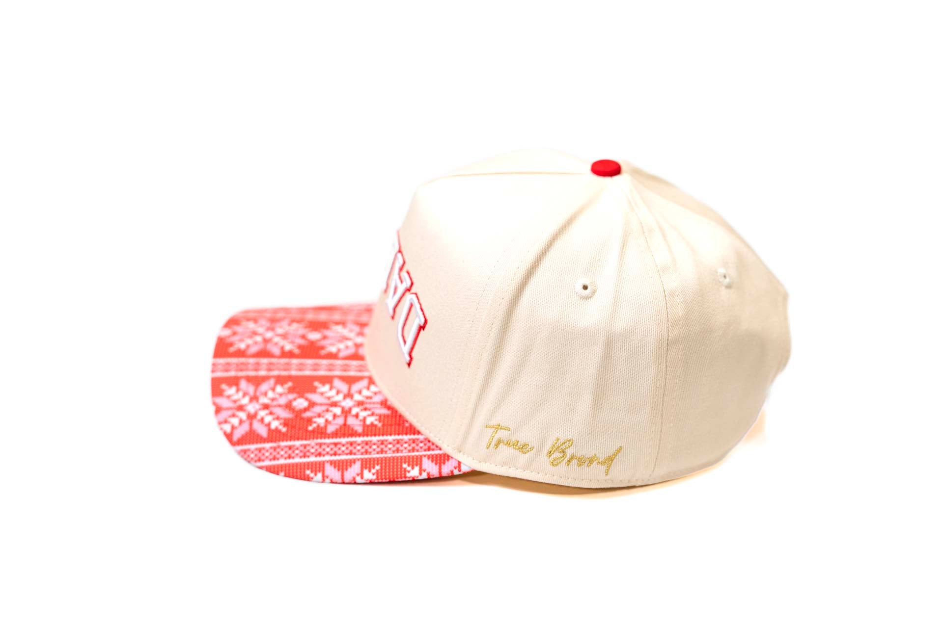 XMAS " SWEATER " - RED / OFFWHITE