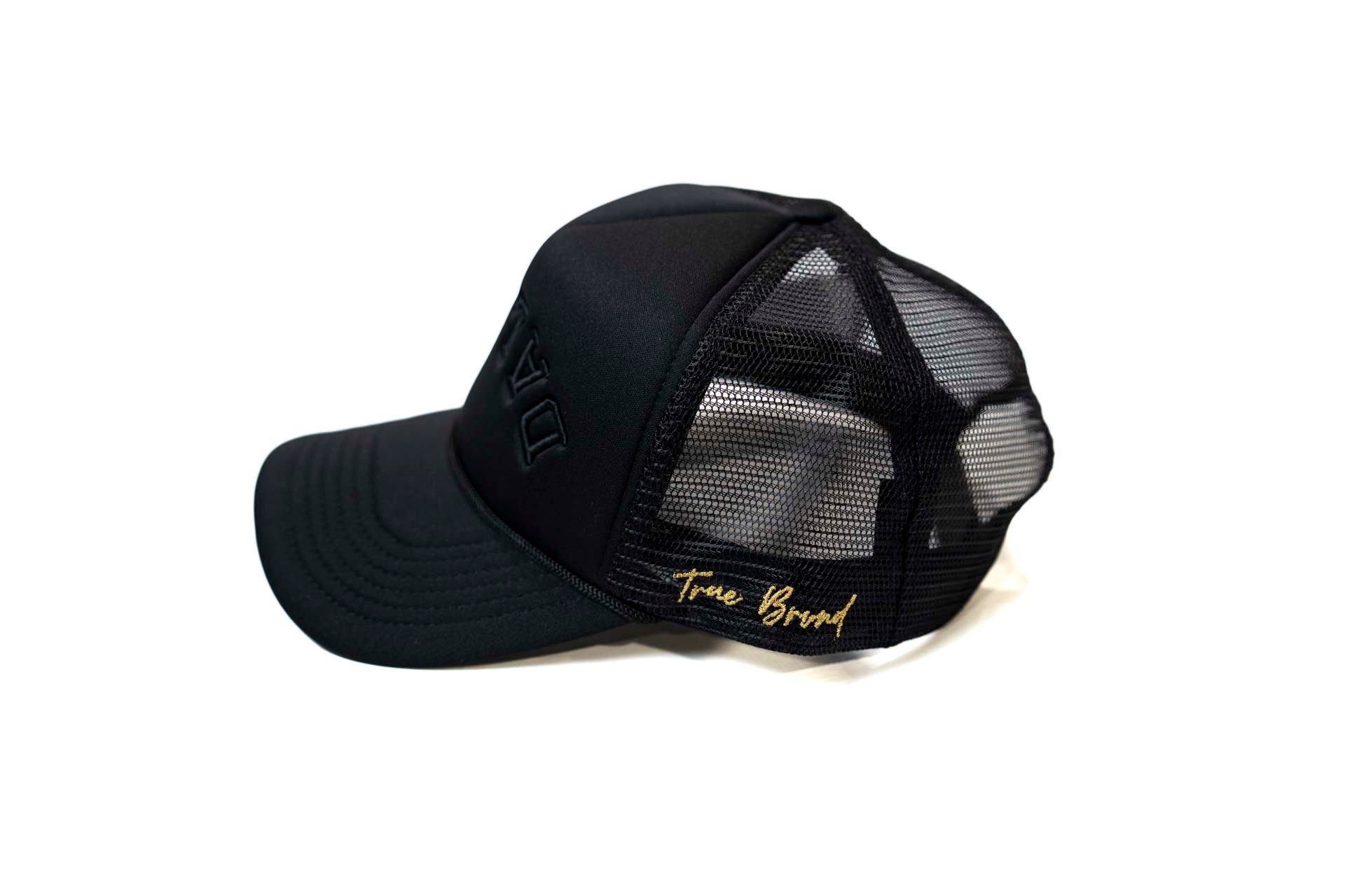 Trucker USD snapback - BLACK / BLACK