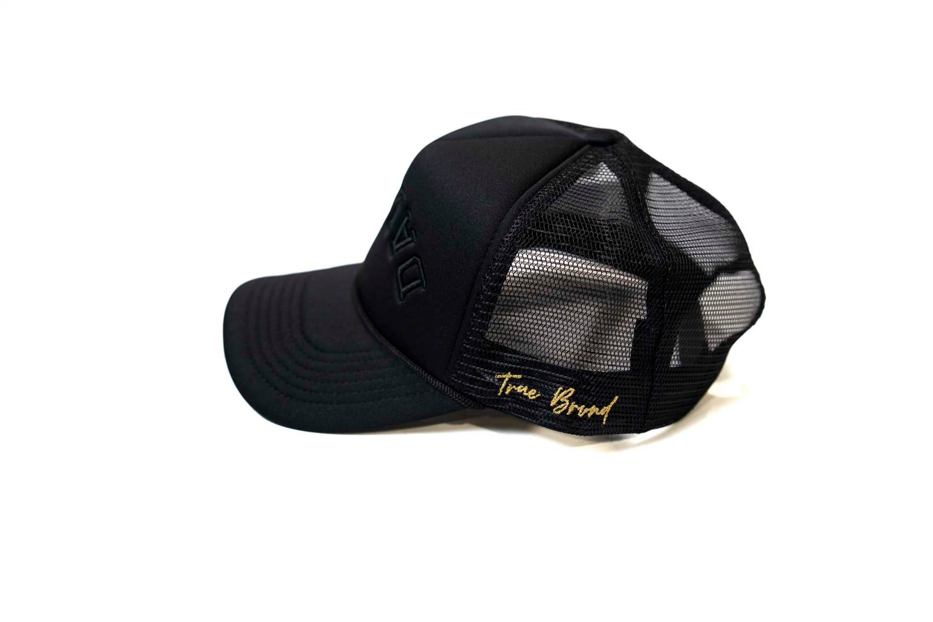 Trucker USD snapback - BLACK / BLACK