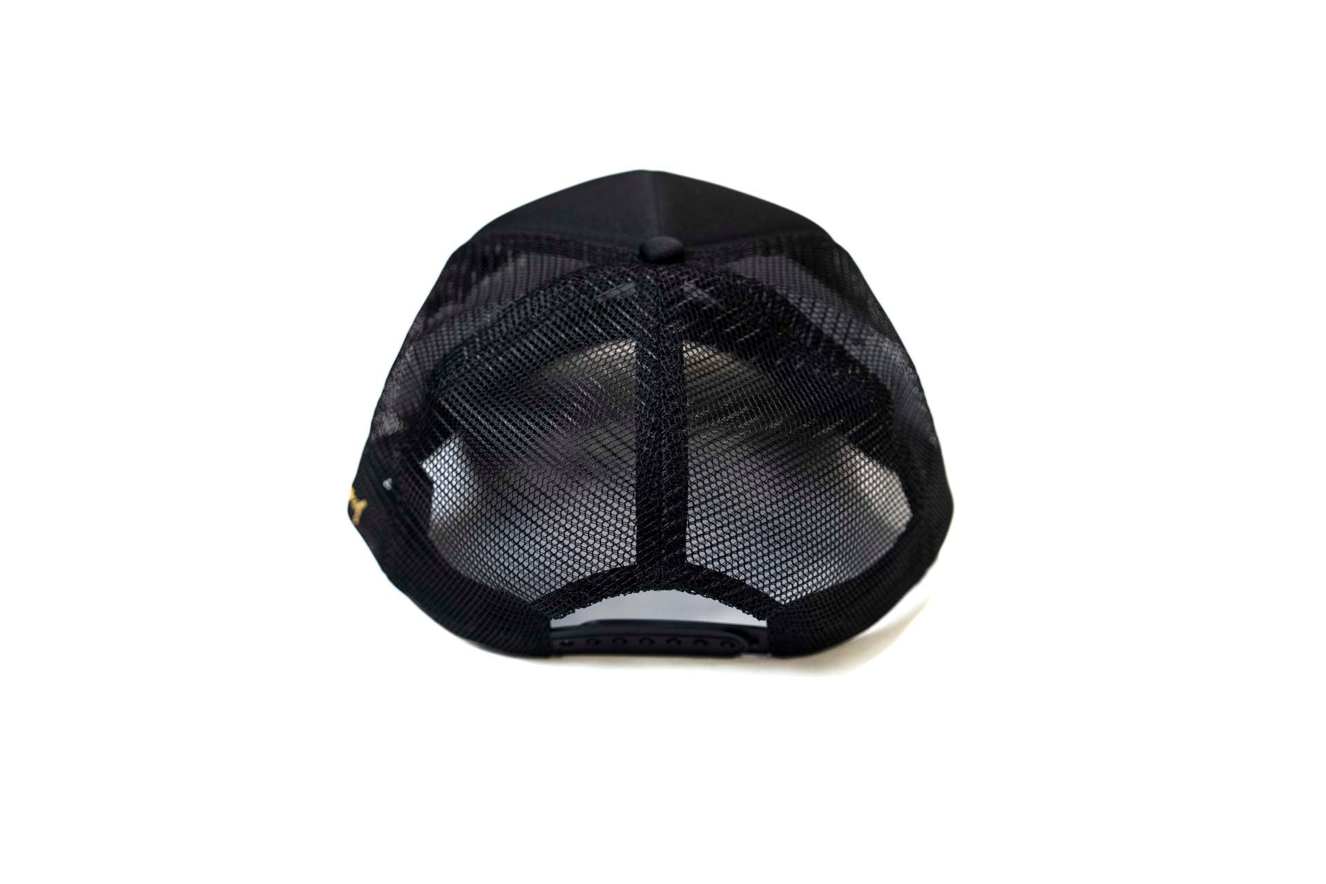 Trucker USD snapback - BLACK / BLACK