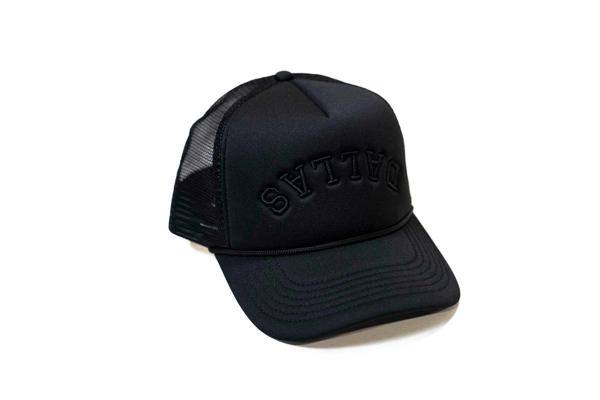 Trucker USD snapback - BLACK / BLACK