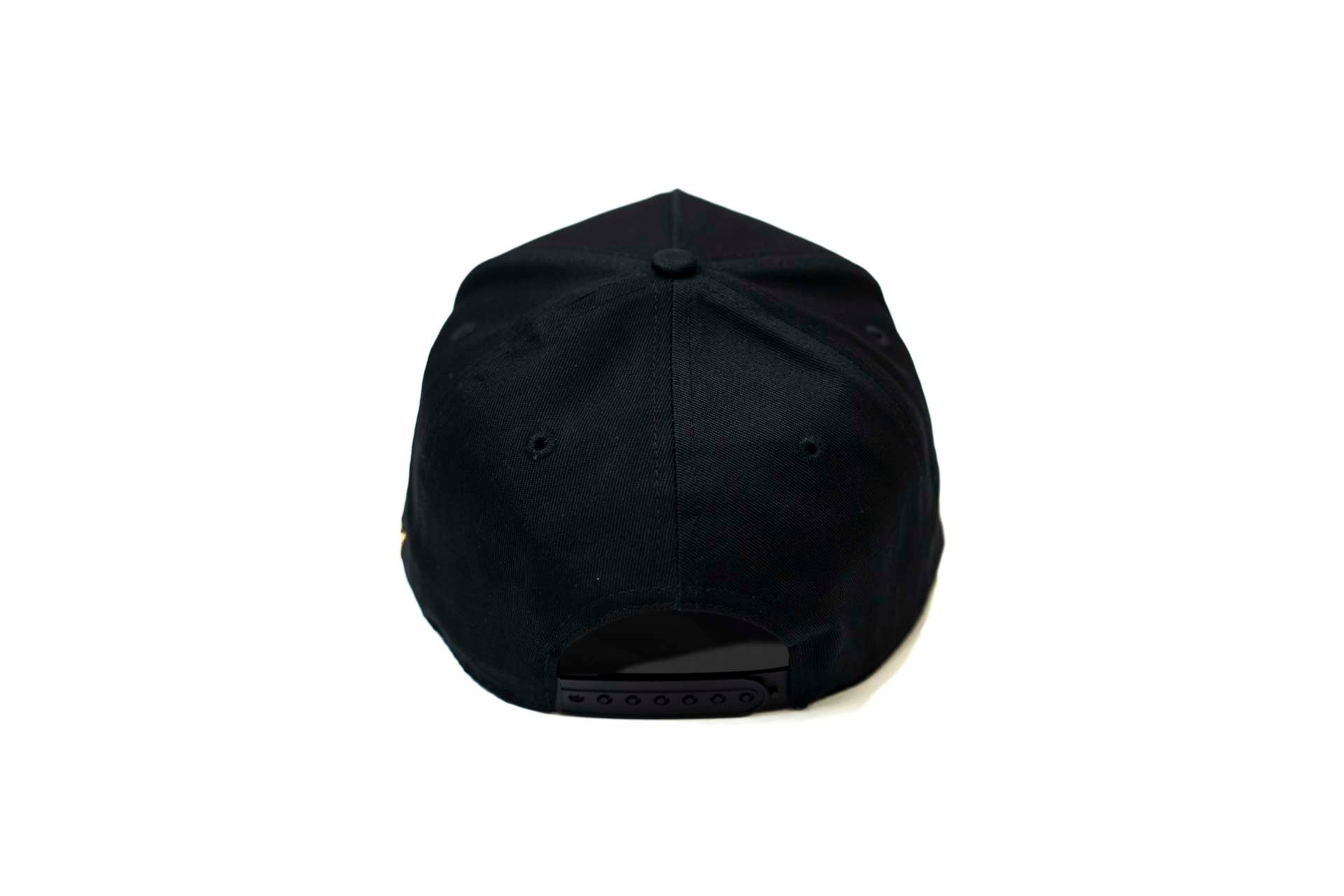 LC - Precurved Dallas snapback - BLACK / BLACK