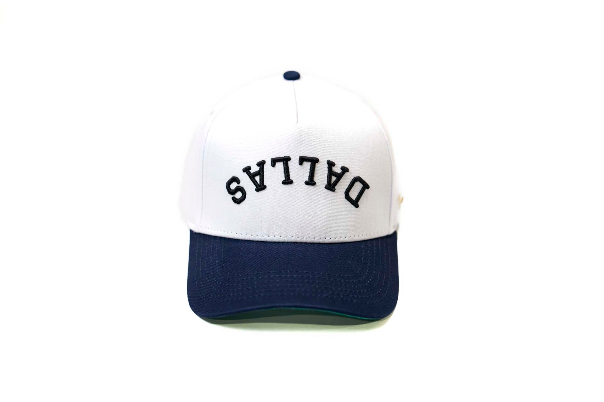 LC - Precurved Dallas snapback - NAVY / WHITE 2