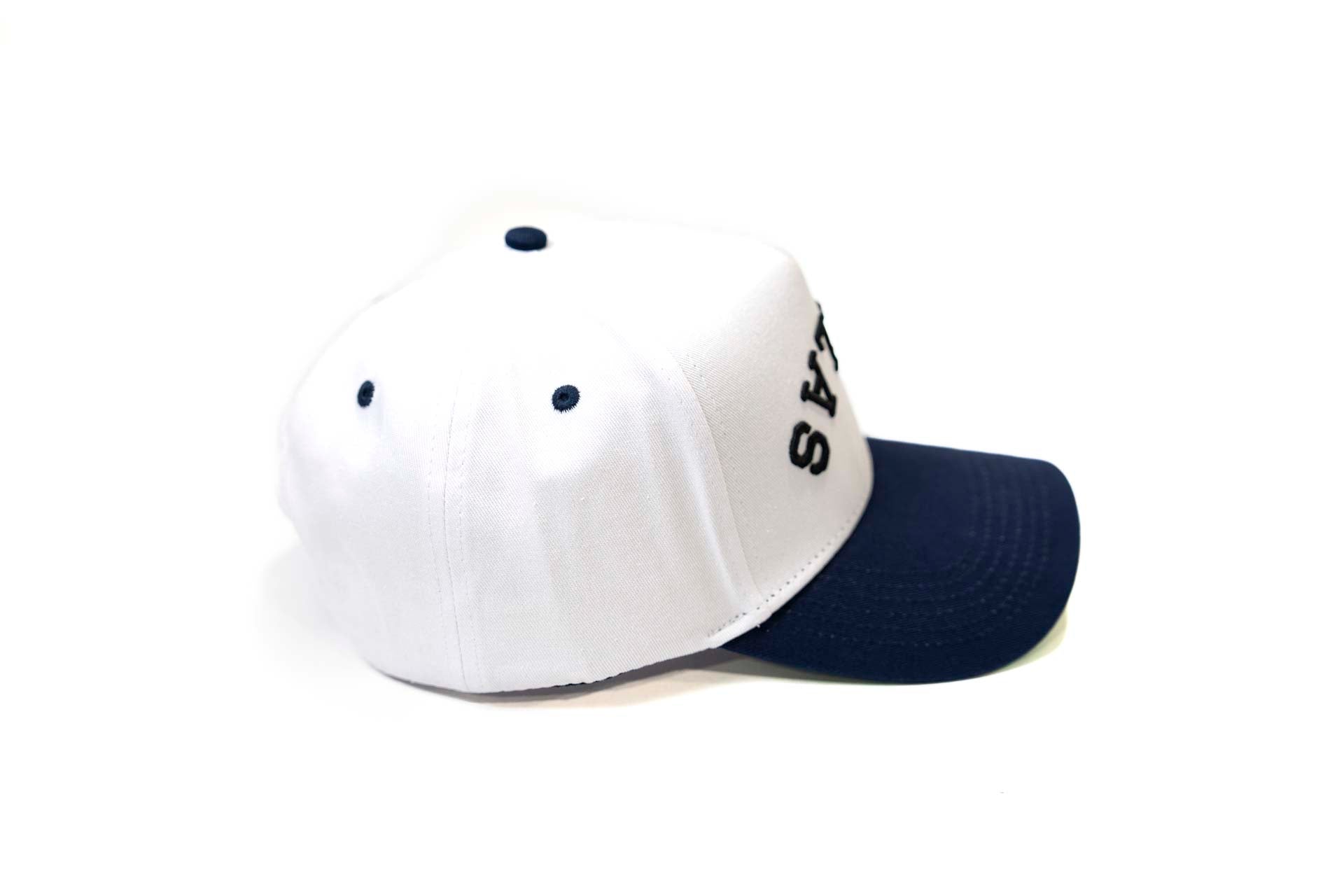LC - Precurved Dallas snapback - NAVY / WHITE 2